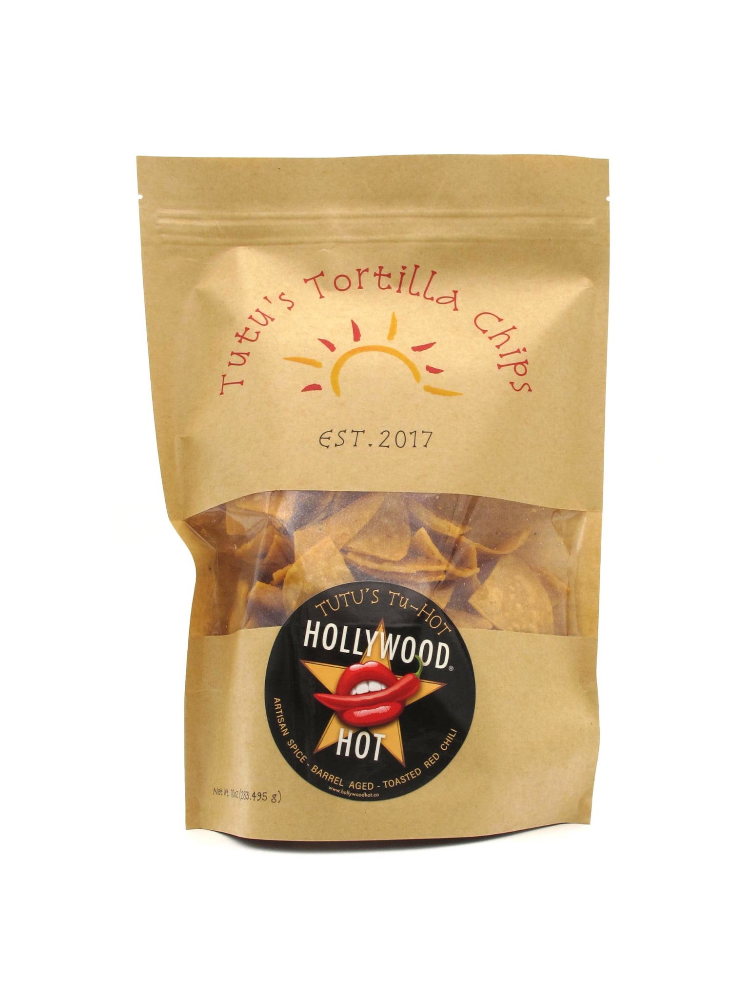 Tutu's Tortilla Chips Hollywood Hot 10oz