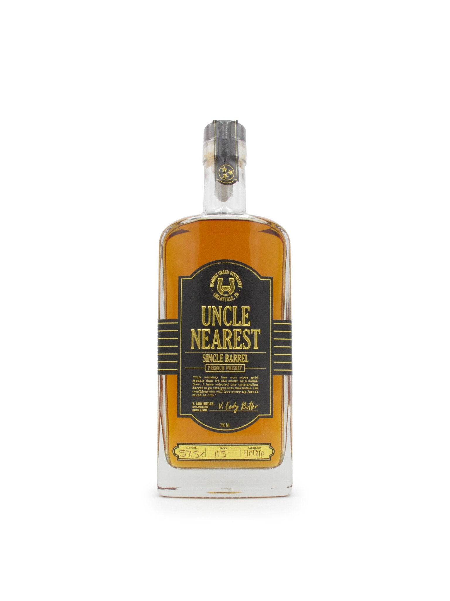Uncle Nearest Single Barrel 750mL