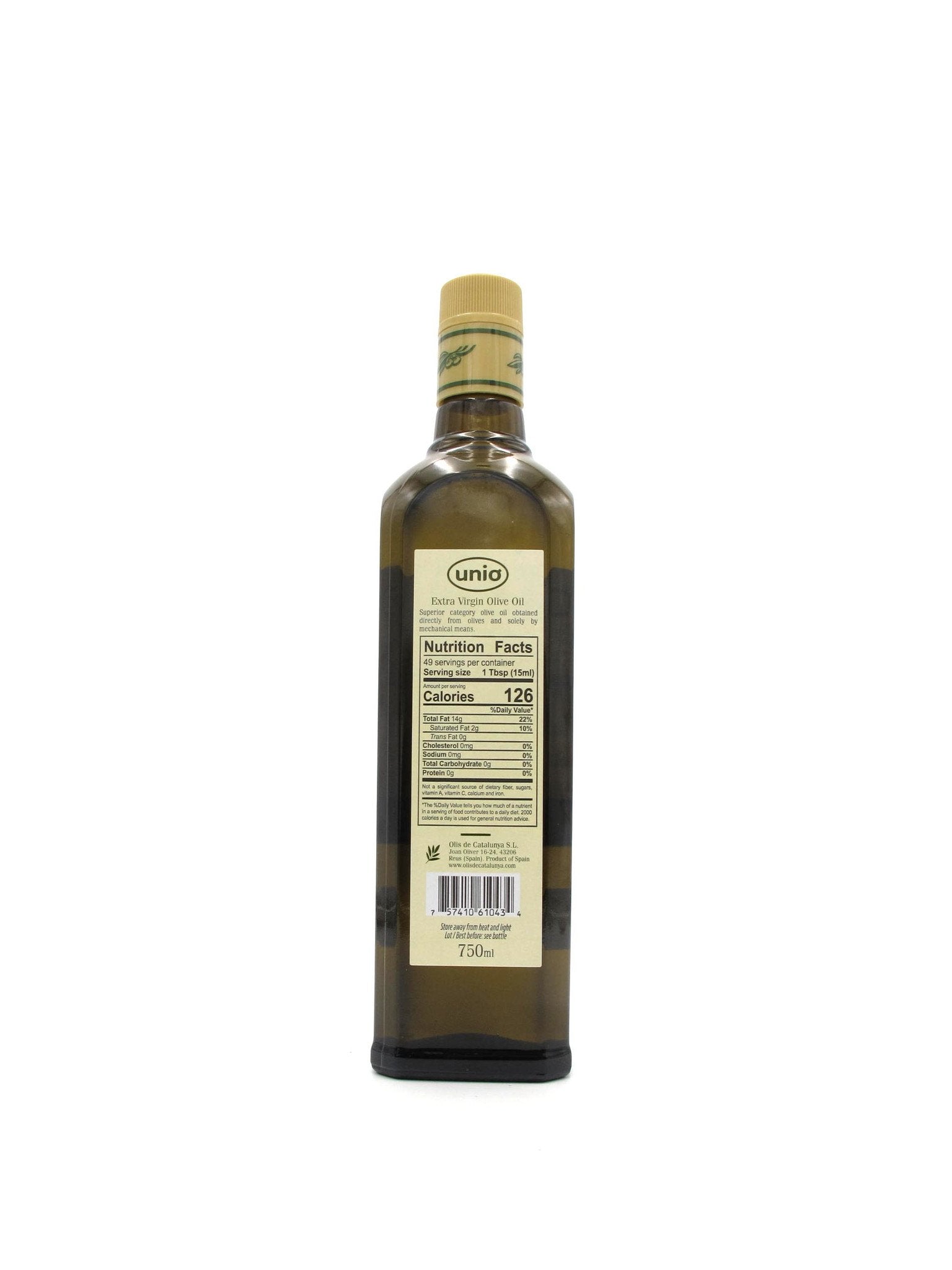 Unio Extra Virgin Olive Oil 750mL