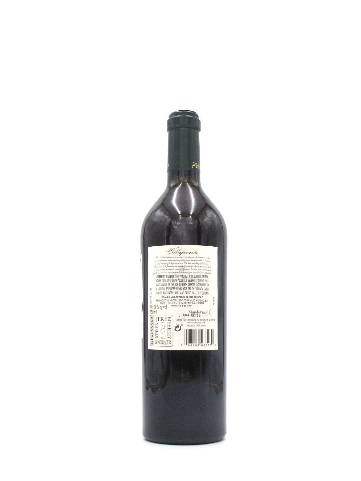Emilio Hidalgo Especial Oloroso 'Villapanes' Sherry 750ml