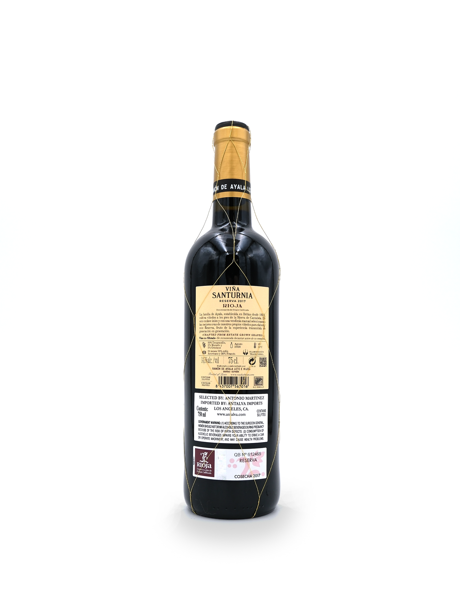 2017 Viña Santurnia Rioja Reserva 750ml