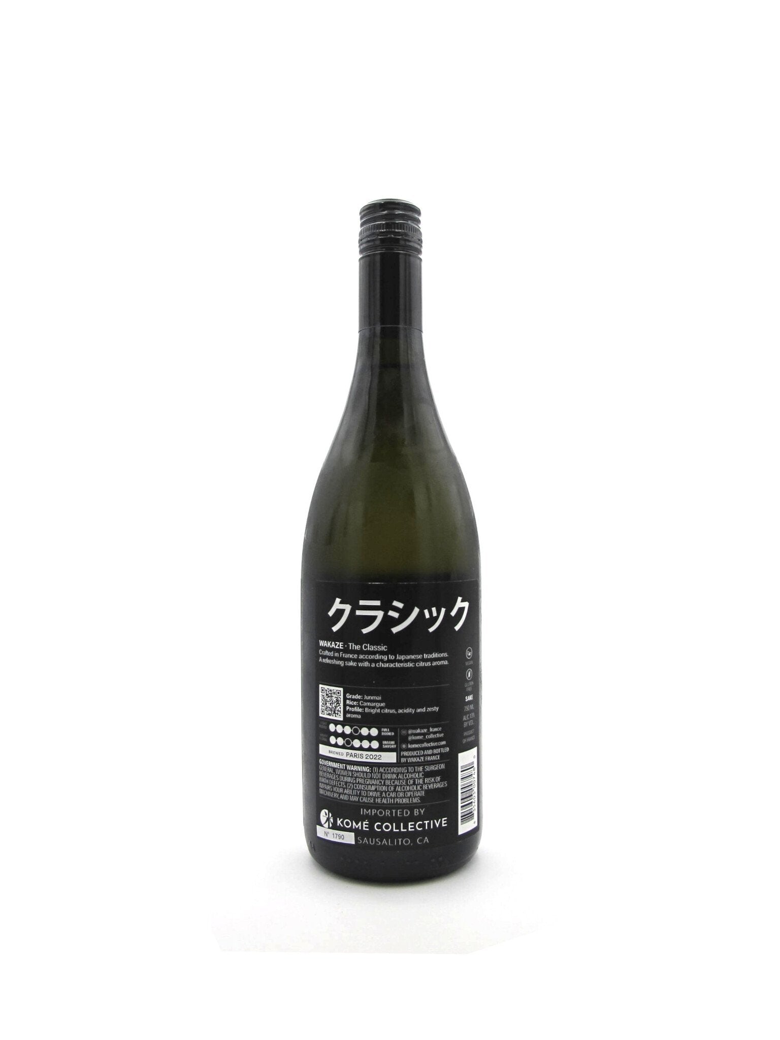 WAKAZE Junmai Sake 720ml