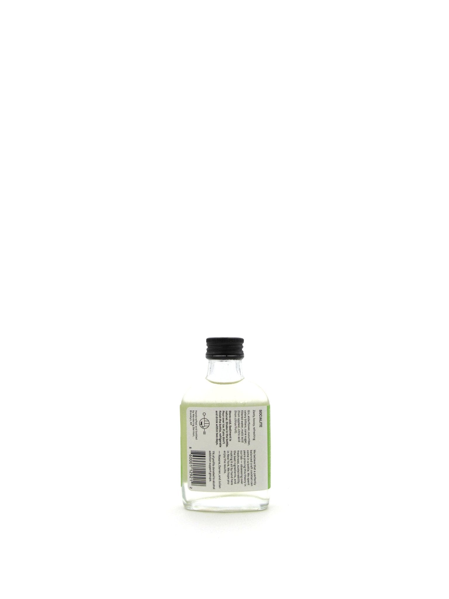 Wandering Barman "Socialite" Gin Old Fashioned w/ Cucumber & Elderflower 100ml