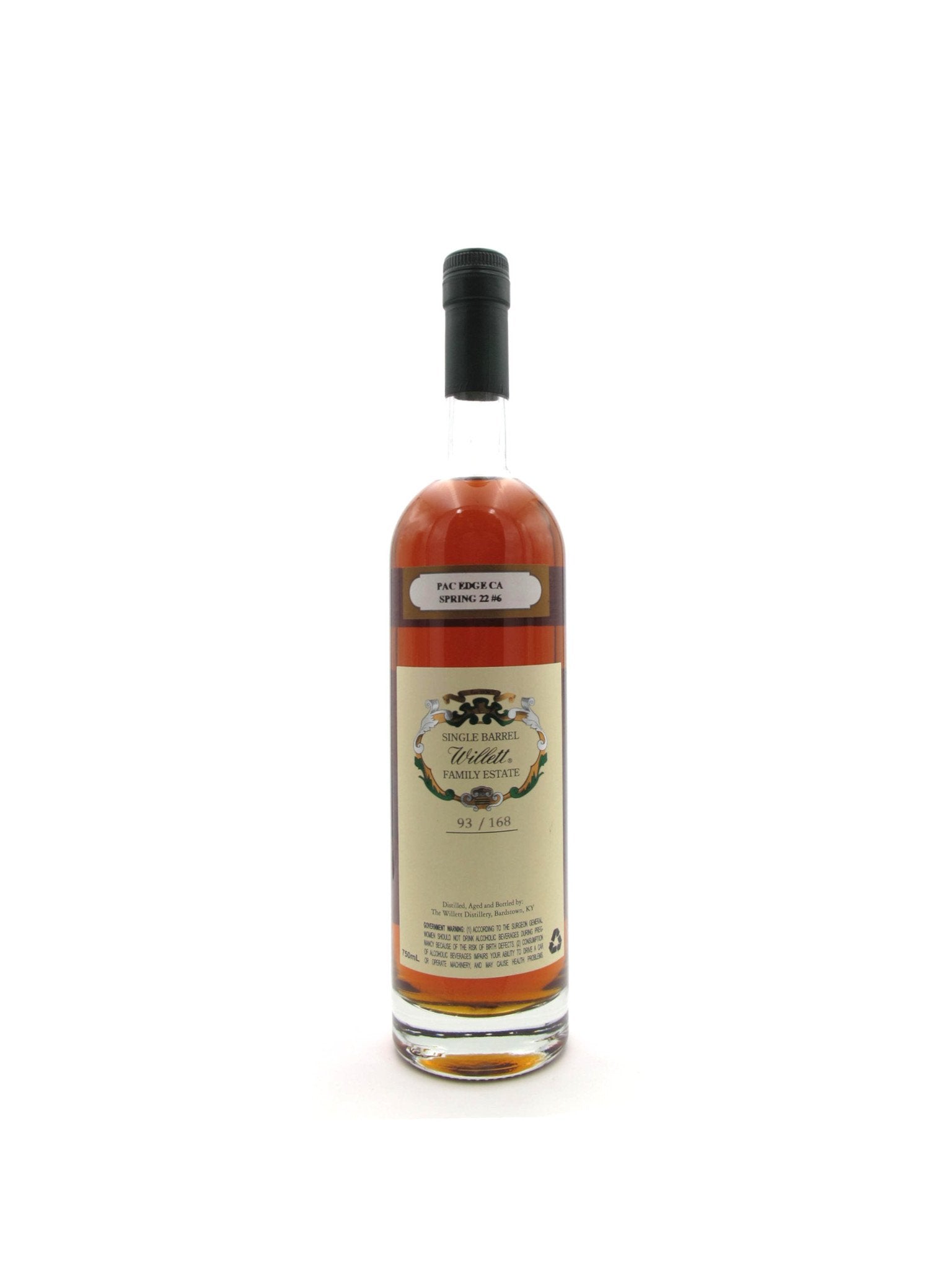 Willett Family Estate 8 Year Rye #6068 750ml