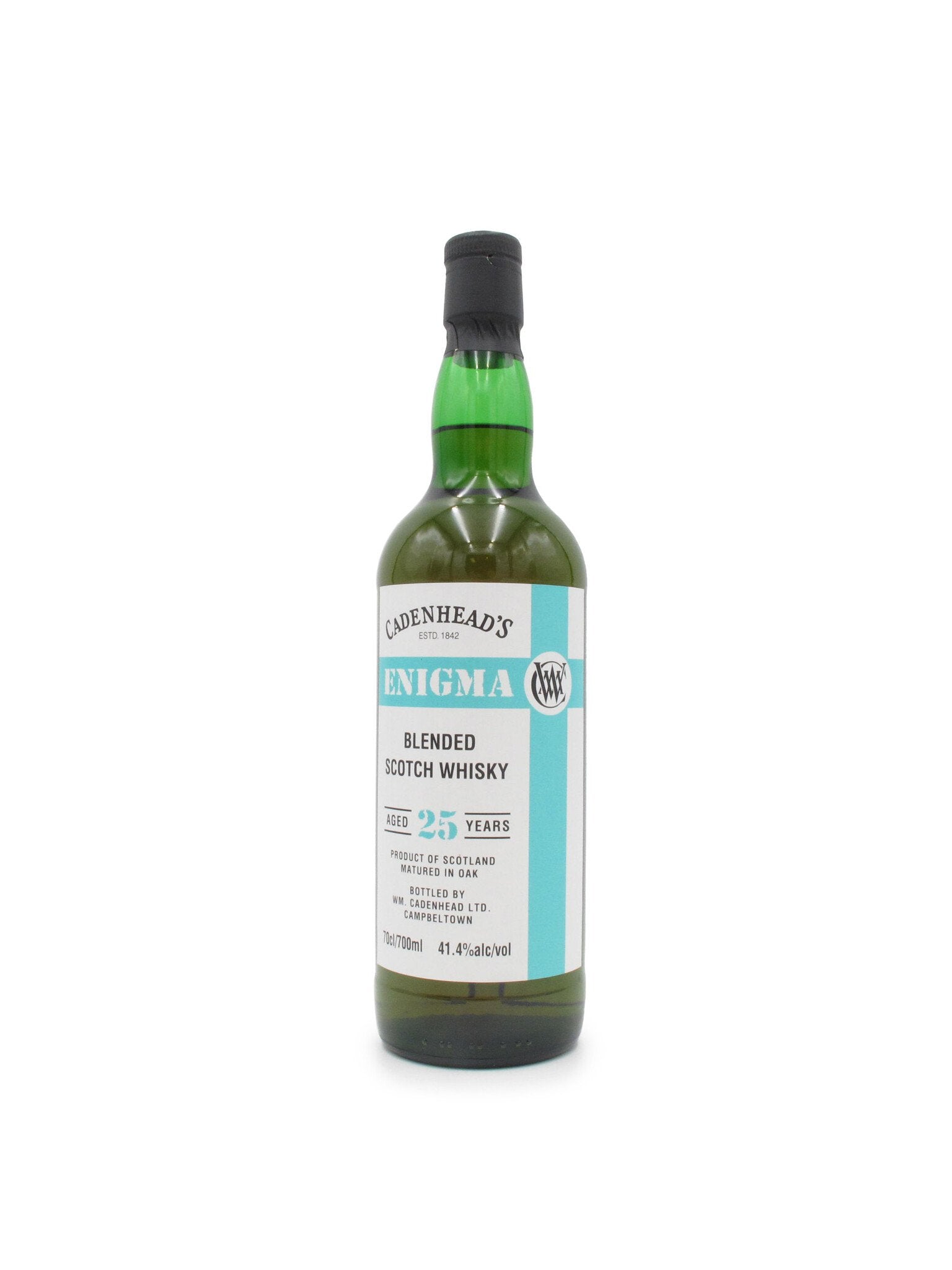 William Cadenhead Enigma 1998 25 Year Blended Scotch 700ml