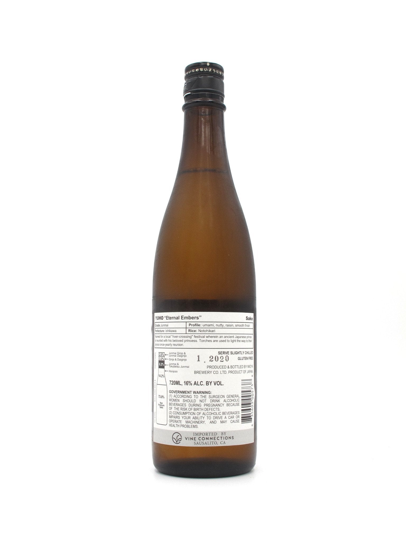 Yuho Junmai "Eternal Embers" 720ml