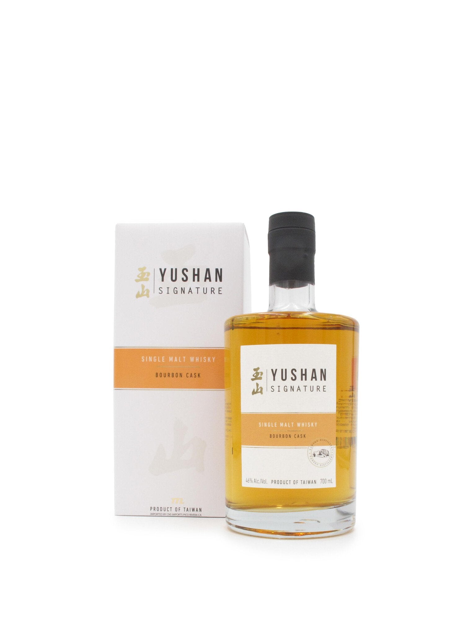 Yushan Single Malt Bourbon Cask Taiwanese Whiskey 700ml
