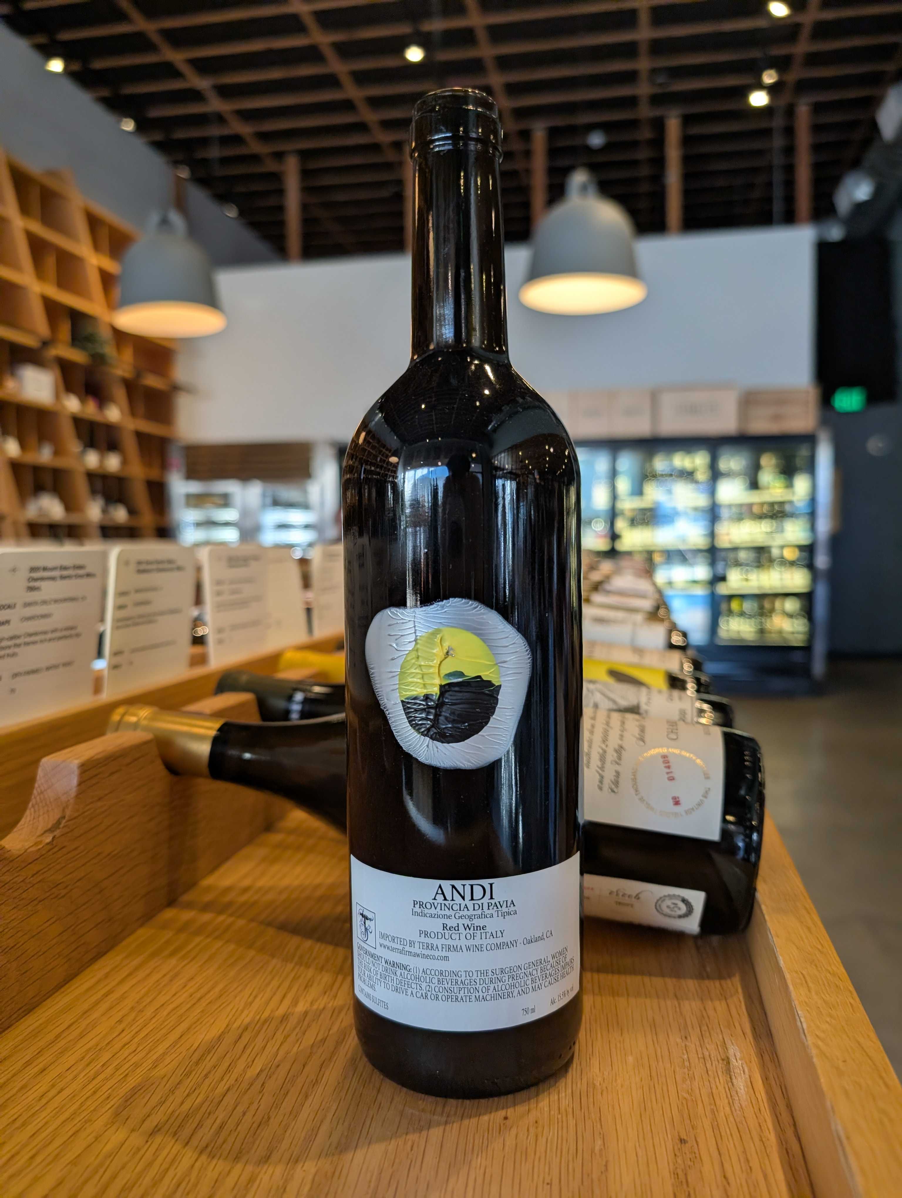 2016 Fausto & Augusto Andi Frodo Provincia di Pavia IGT 750mL