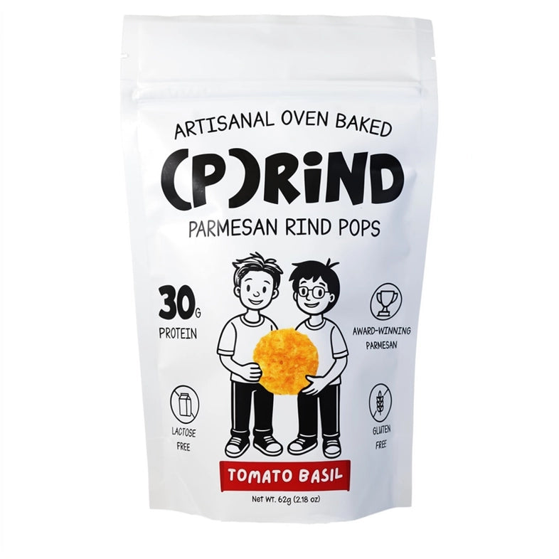 (P)rind Co. Tomato Basil Parm Pops 62g/2.18oz