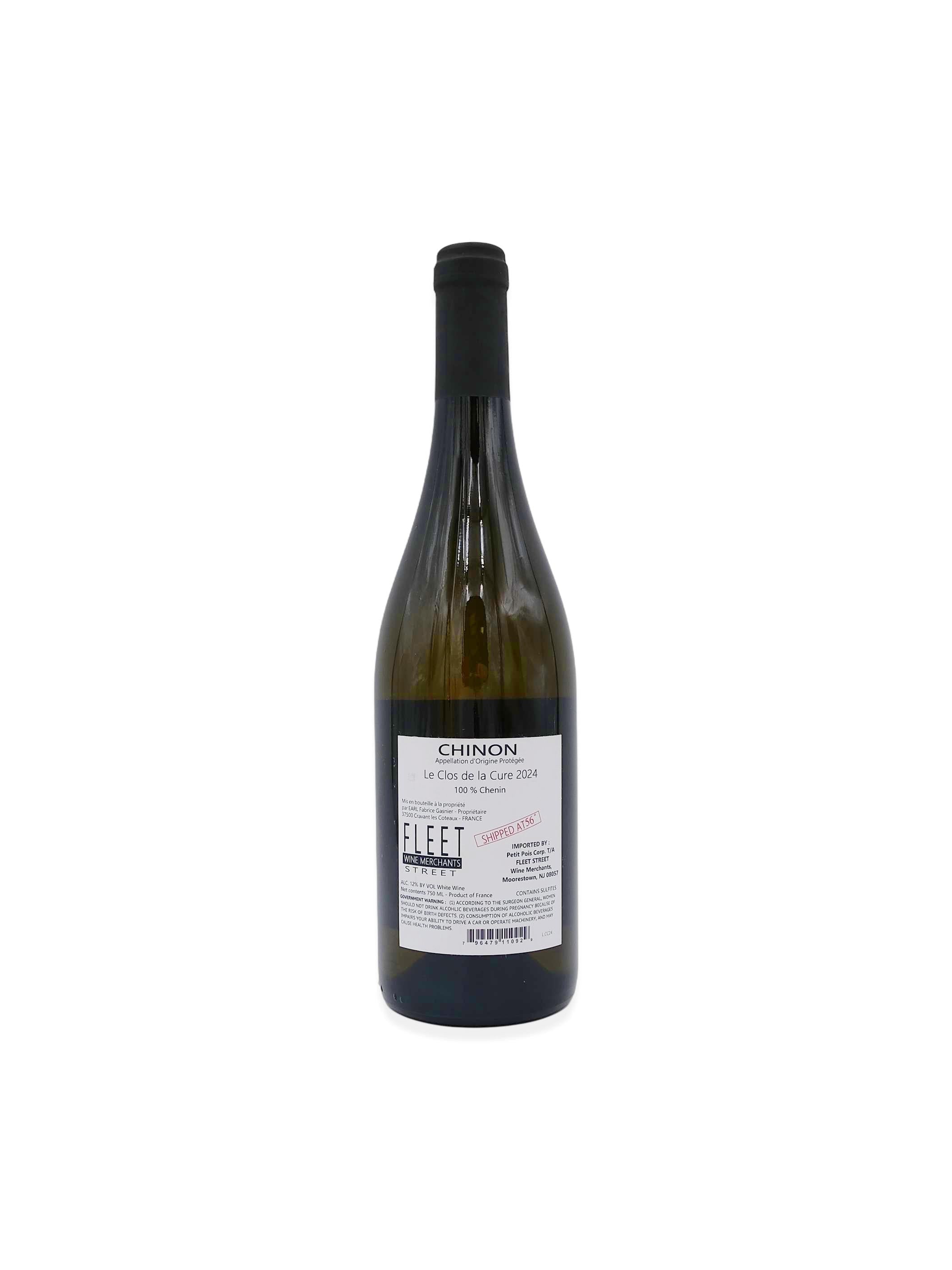 2024 Gasnier 'Le Clos de la Cure' Chinon Blanc 750mL