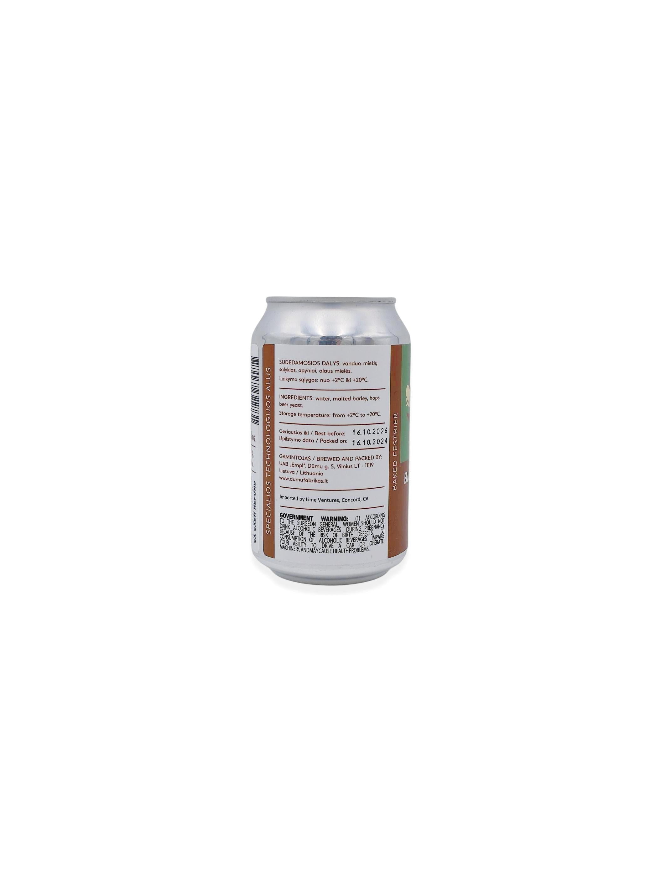 Sakiskes Baked Festbier 330mL