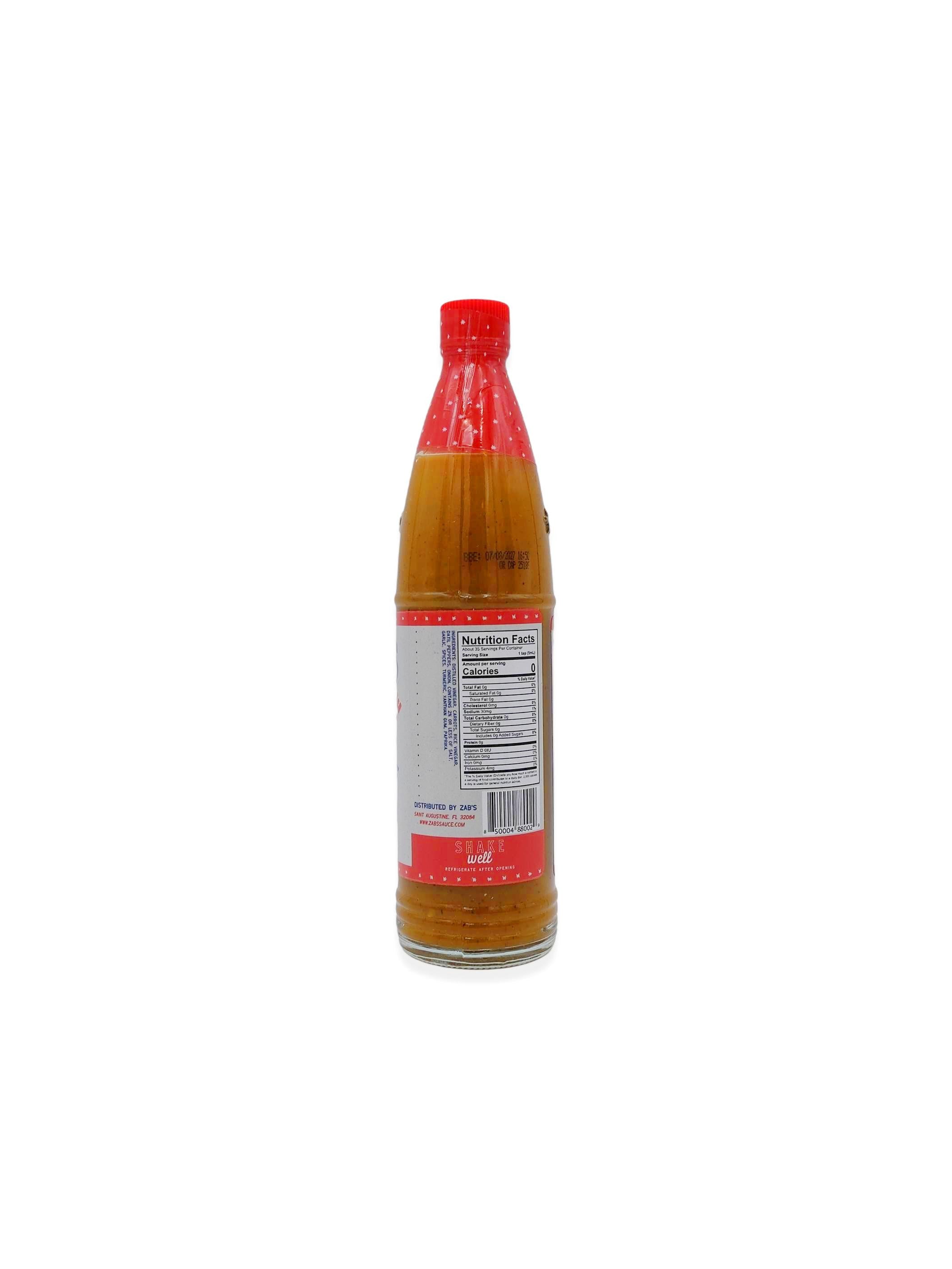 Zab's Original Hot Sauce 6oz