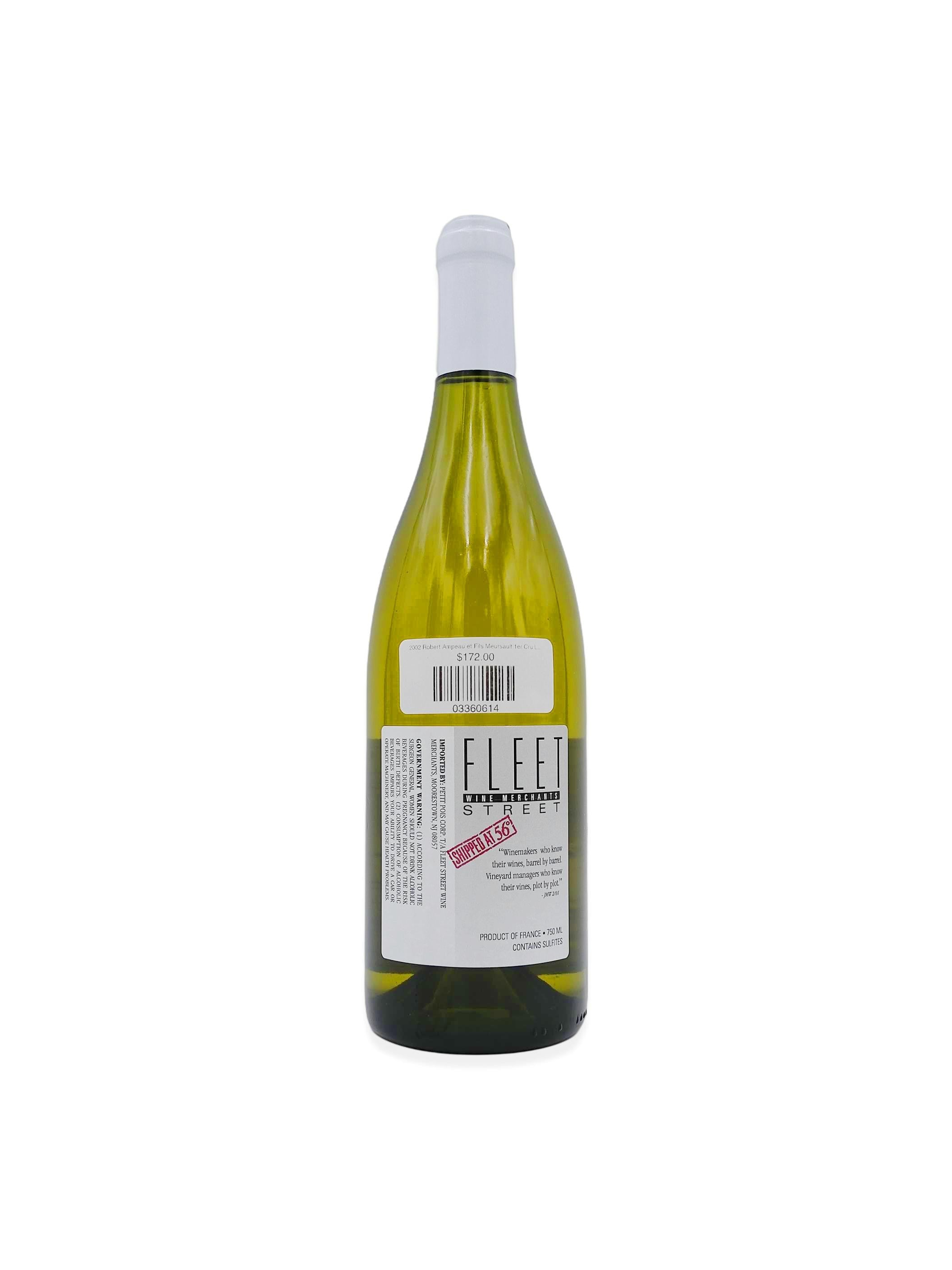 2002 Robert Ampeau et Fils Meursault 1er Cru La Piece Sous Le Bois 750mL