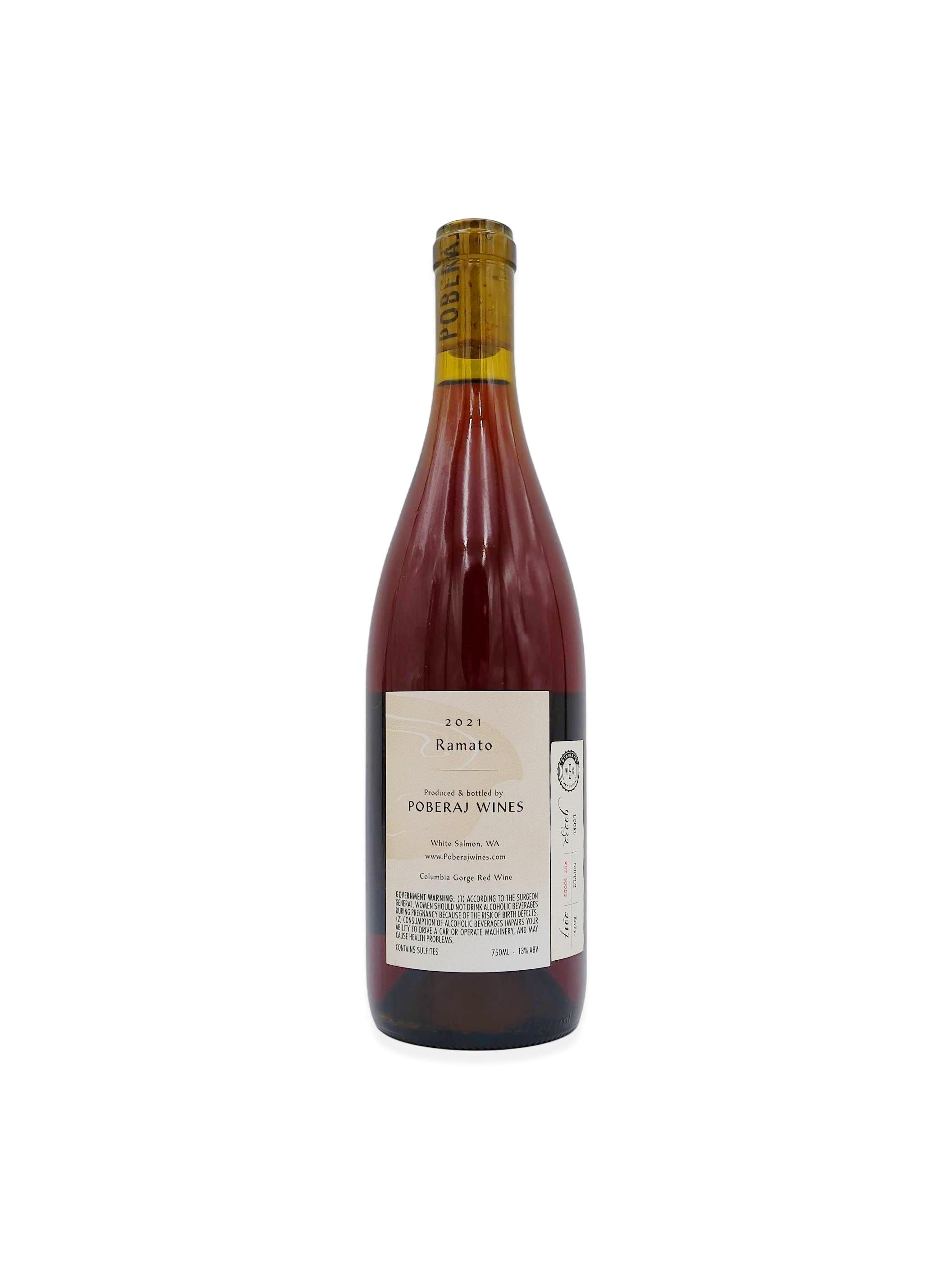 2021 Poberaj Wines Ramato 750mL