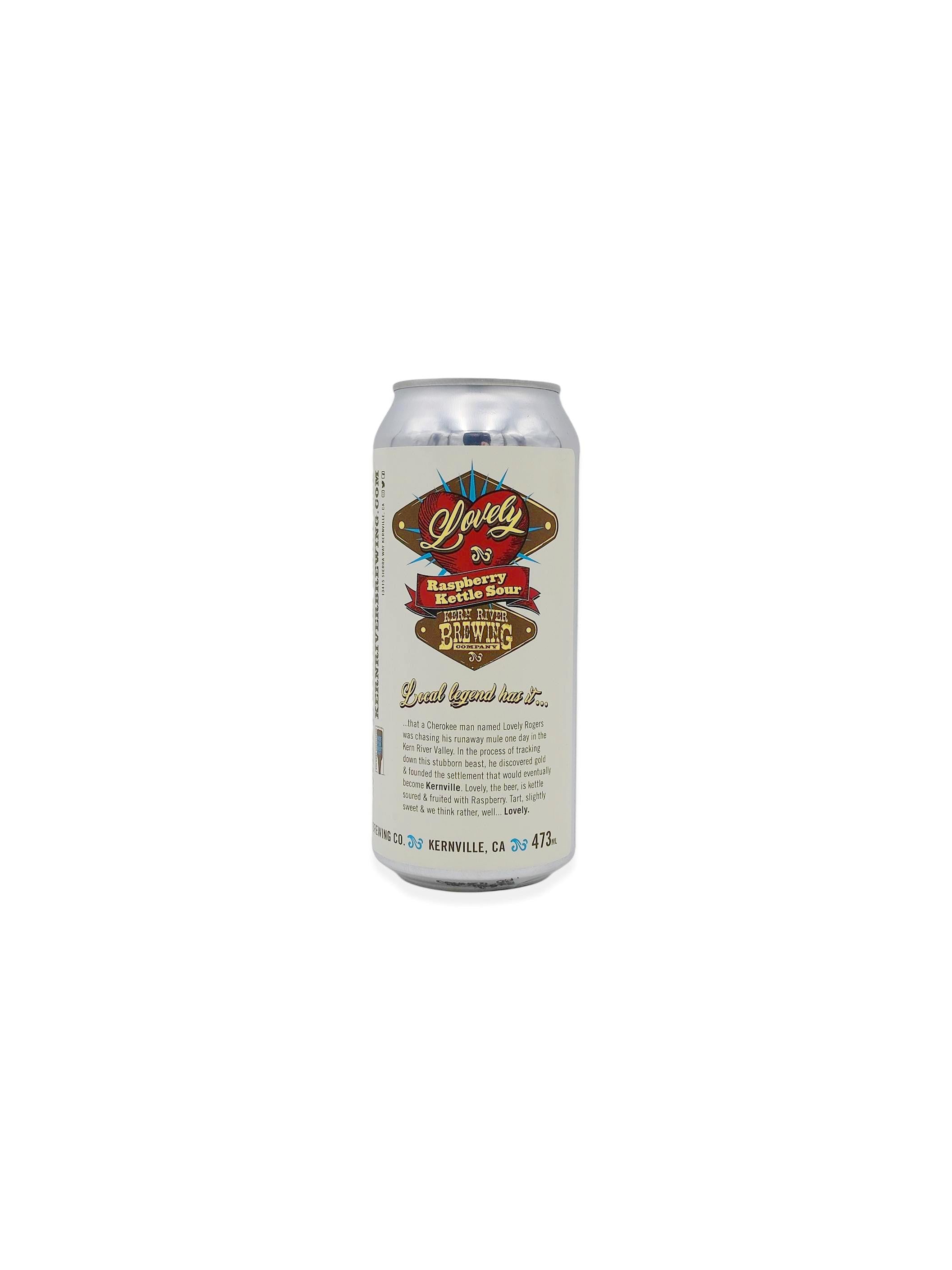 Kern River Brewing Lovely Raspberry Kettle Sour 16oz