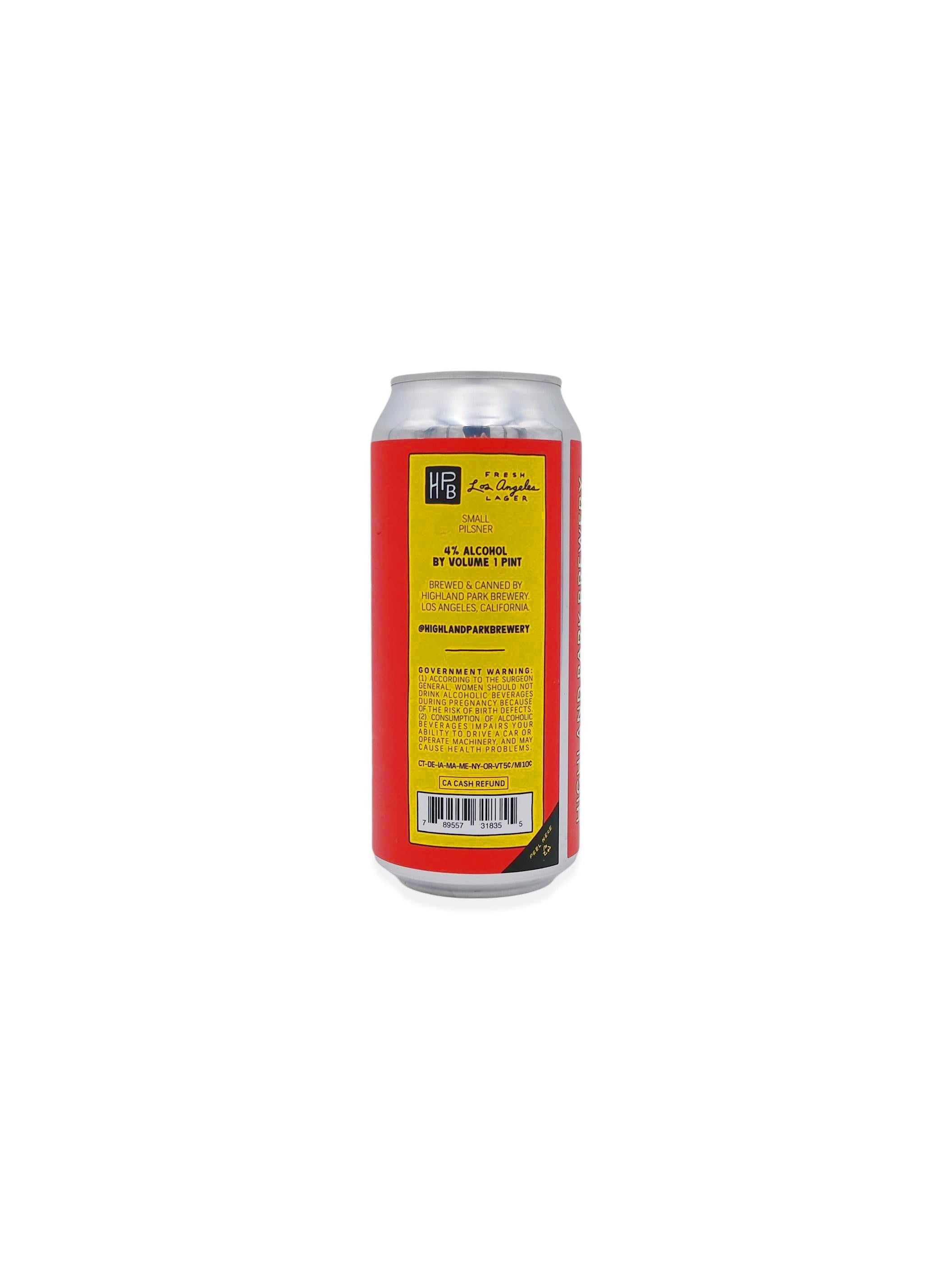 Highland Park Brewery Leichtbier German Light Pilsner 16oz