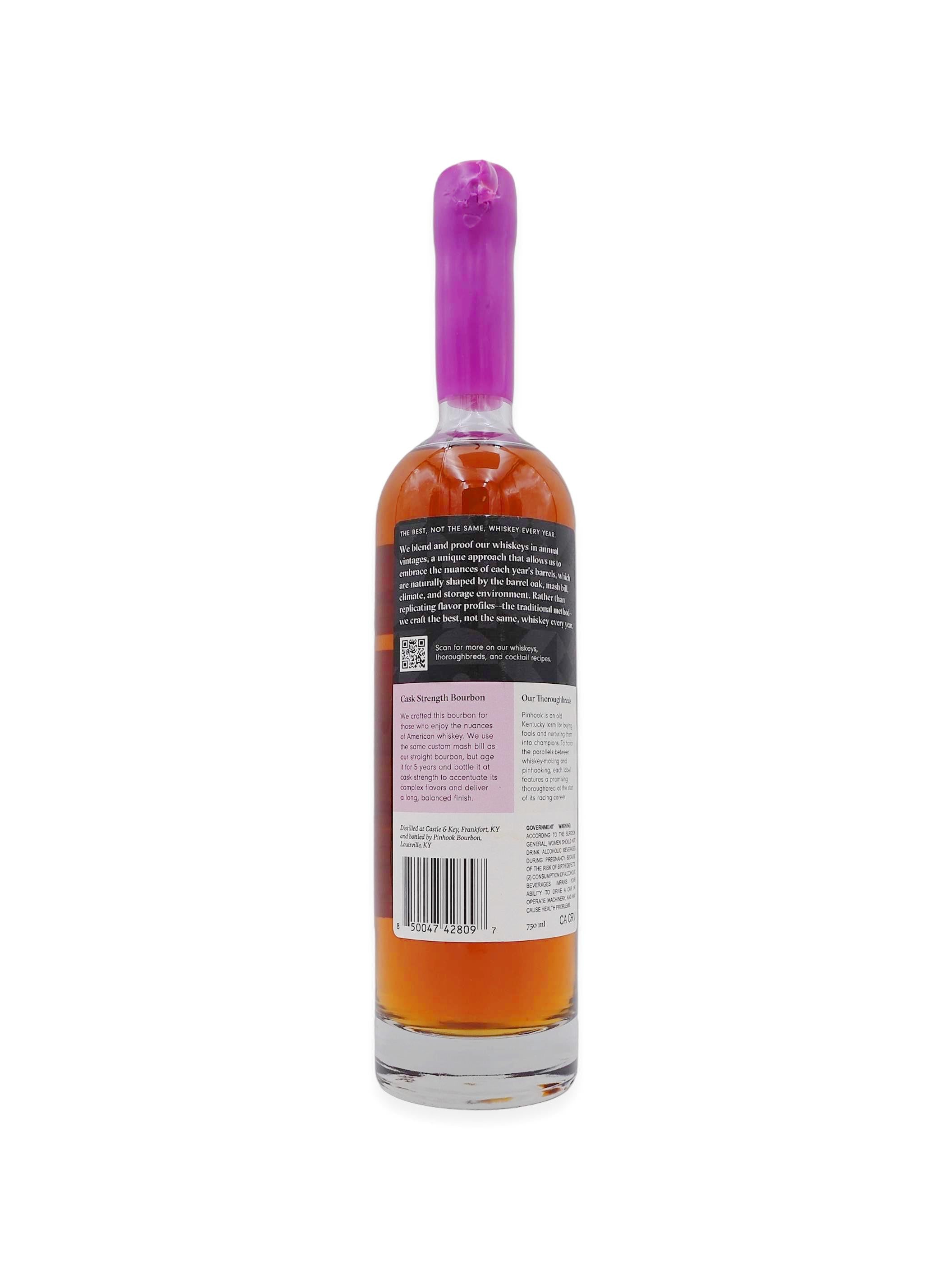Pinhook 2024 5 Yr Cask Strength Bourbon 119.1 PF 750mL