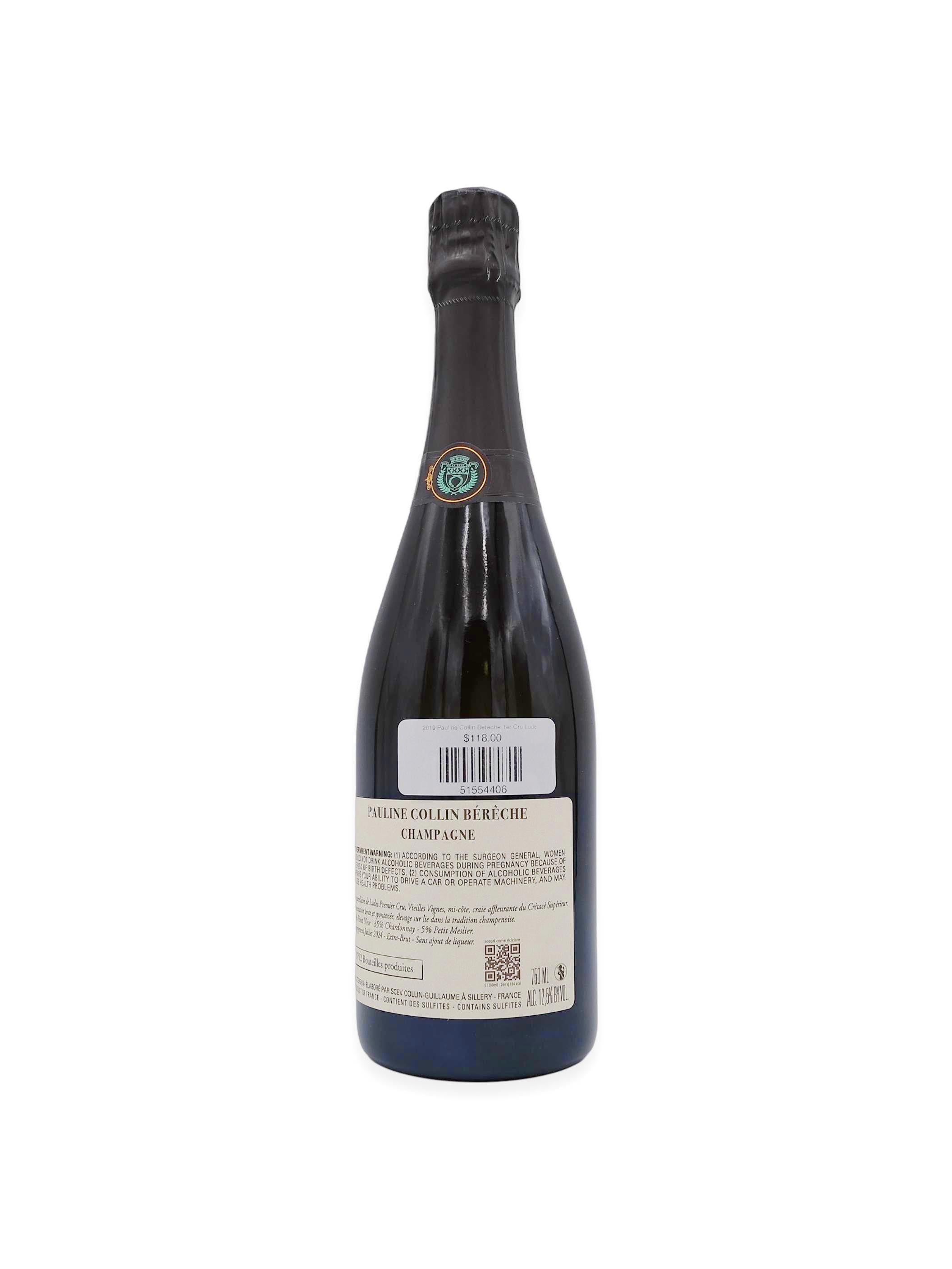 2019 Pauline Collin Bereche 1er Cru Ludes 750mL