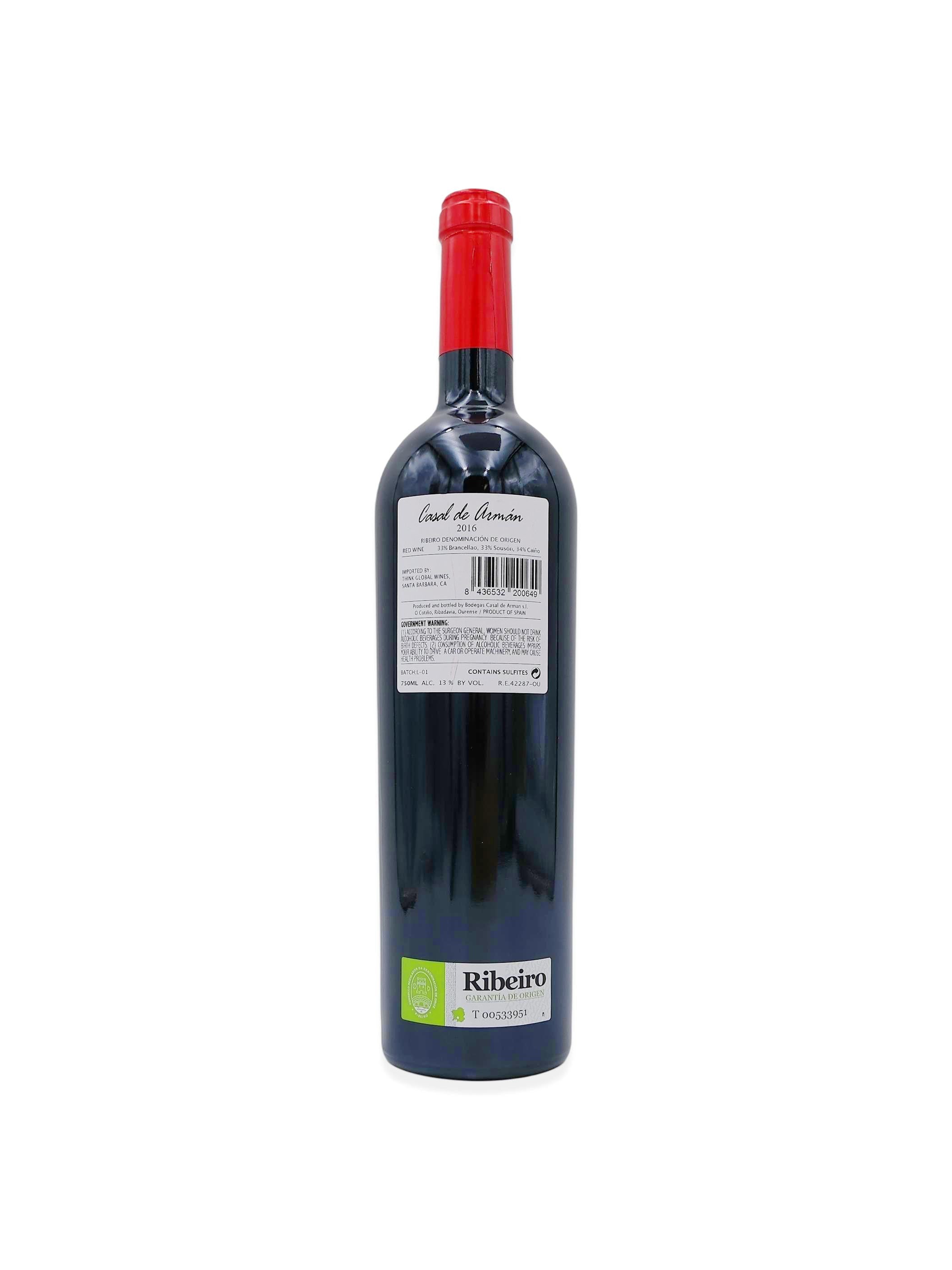 2016 Casal de Arman Red 750mL