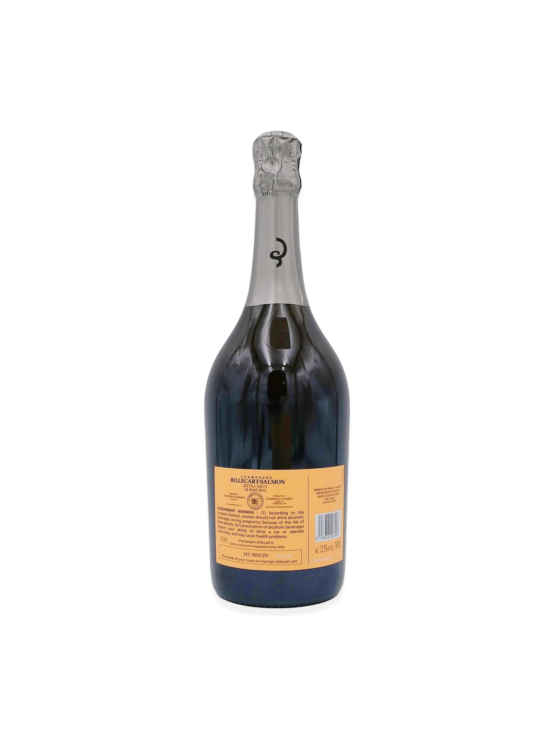 2015 Billecart Salmon Rosé Champagne 750mL