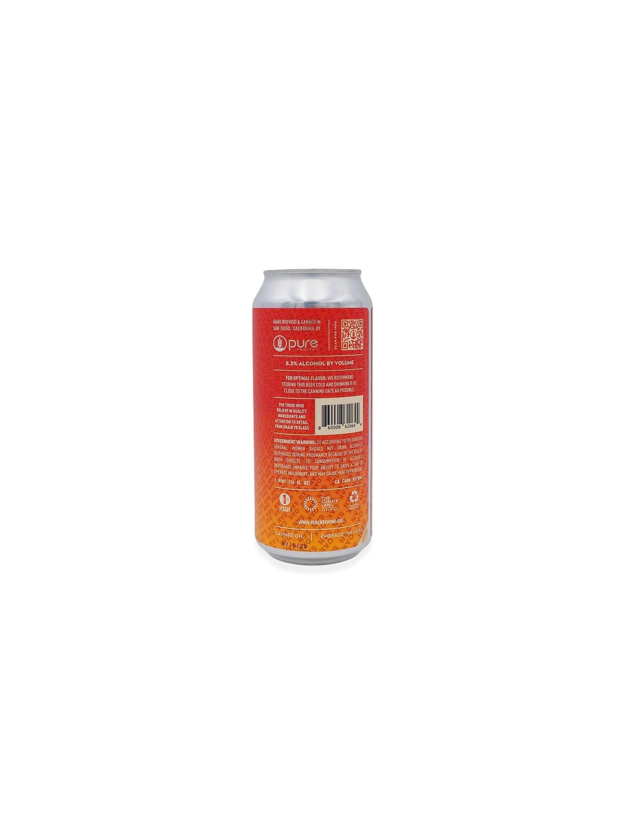 Pure Project x Original Pattern 'A Haze of Two Cities' Murky DIPA 16oz