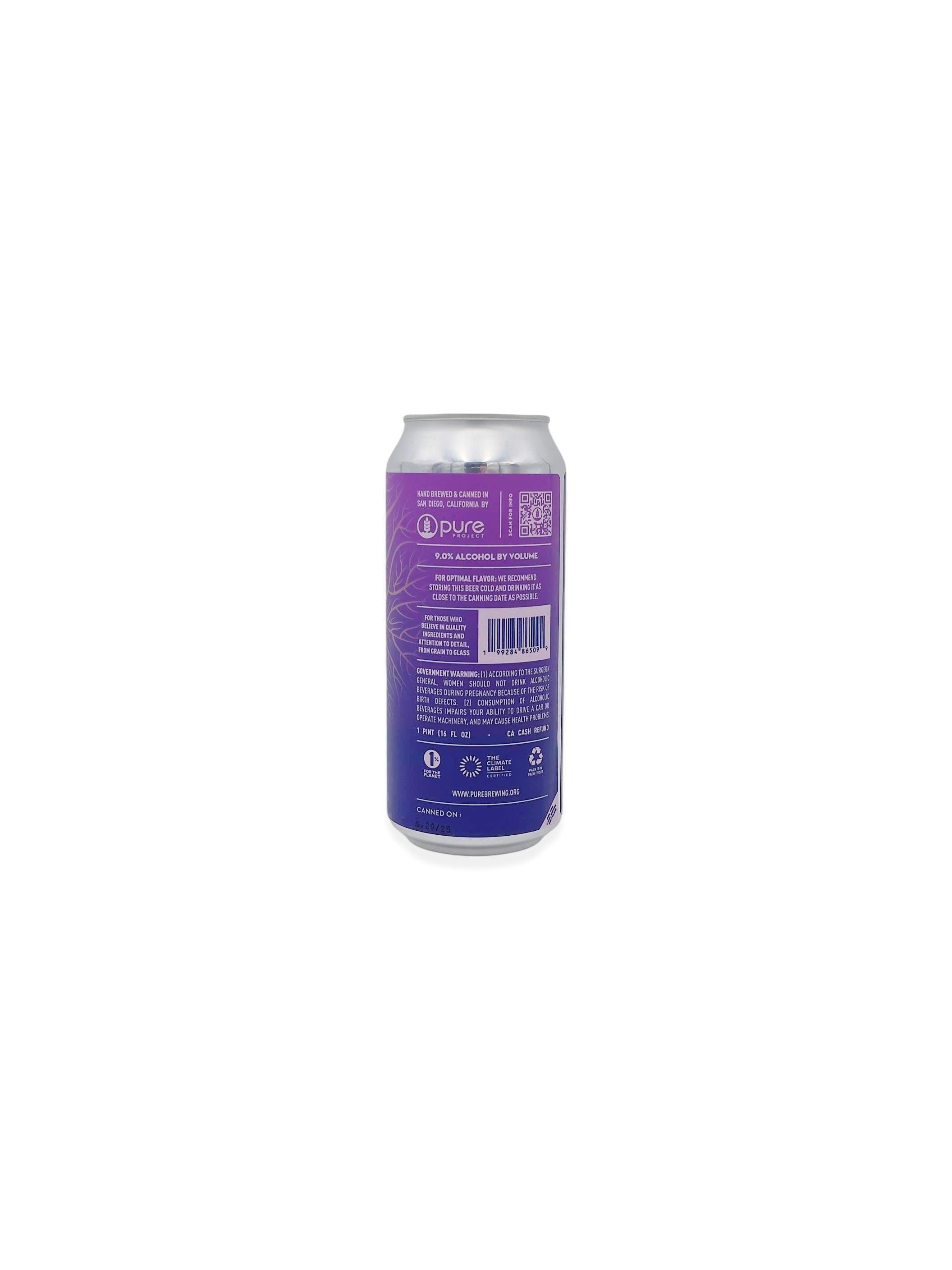 Pure Project Uncovered Roots Imperial Purple Stout 16oz