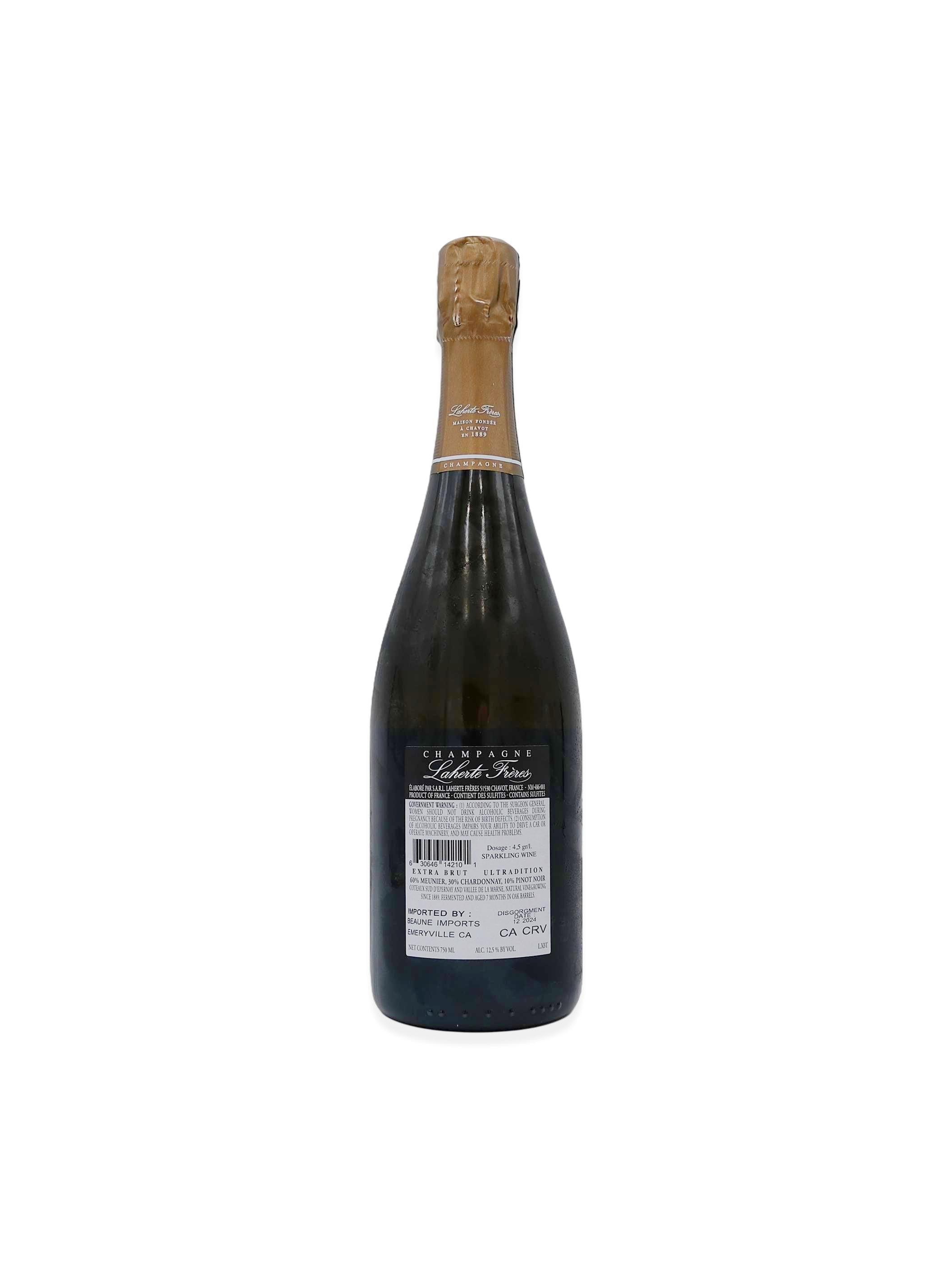 NV Laherte Frères Extra Brut Ultradition 750mL