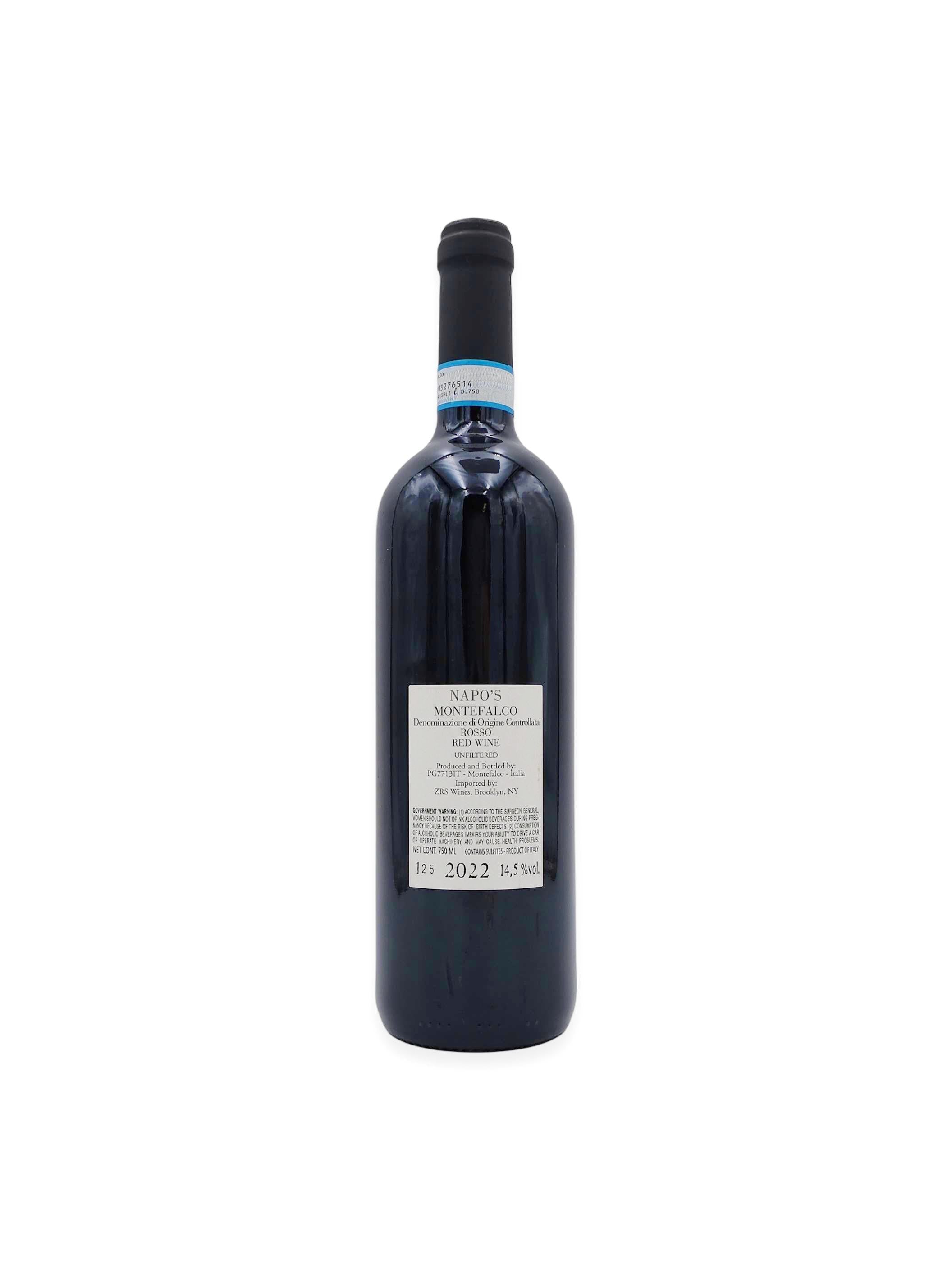 2022 Napolini Napo's Montefalco Red 750mL