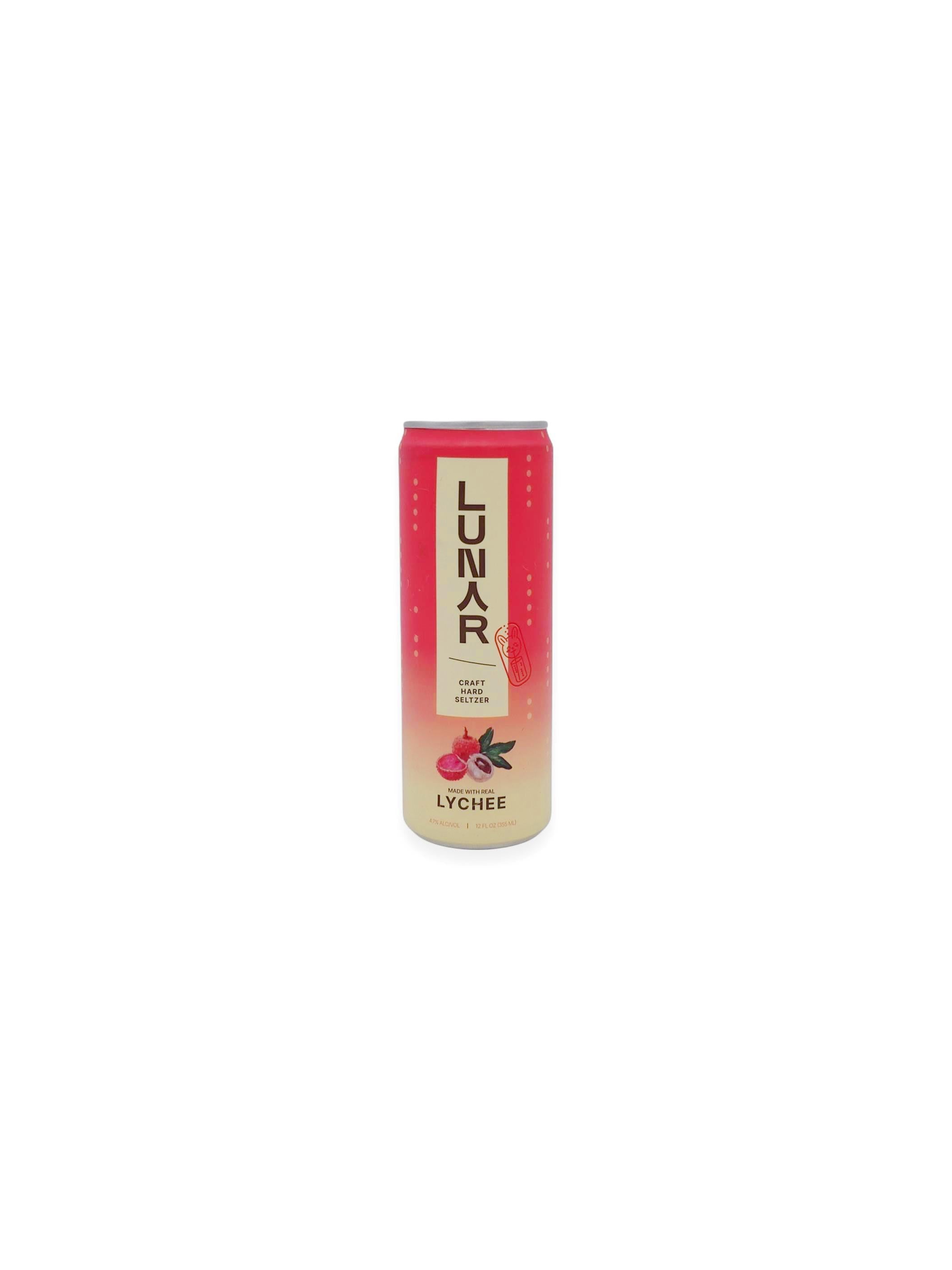 Lunar Lychee Hard Seltzer 12oz