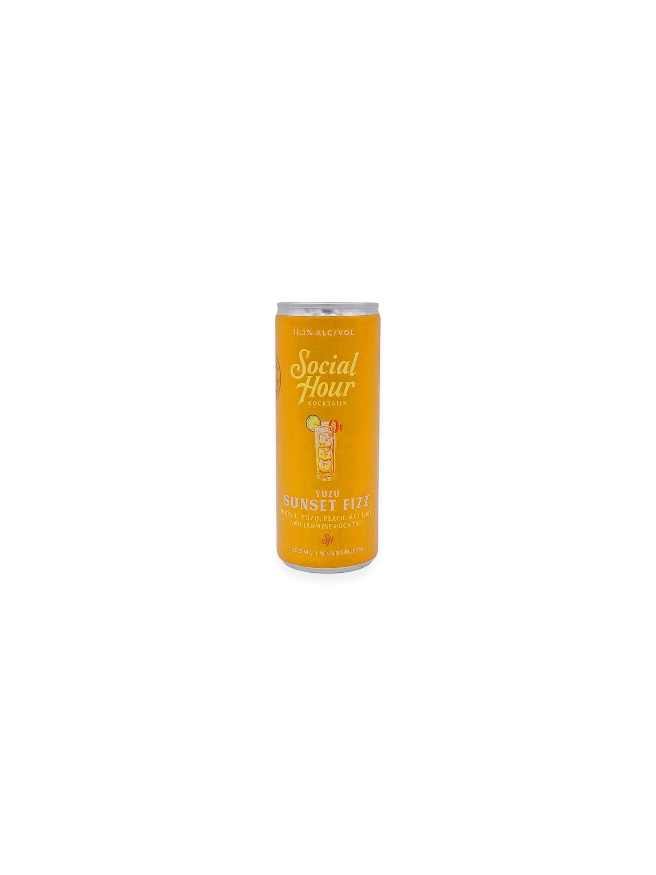 Social Hour Yuzu 'Sunset Fizz' 250ML