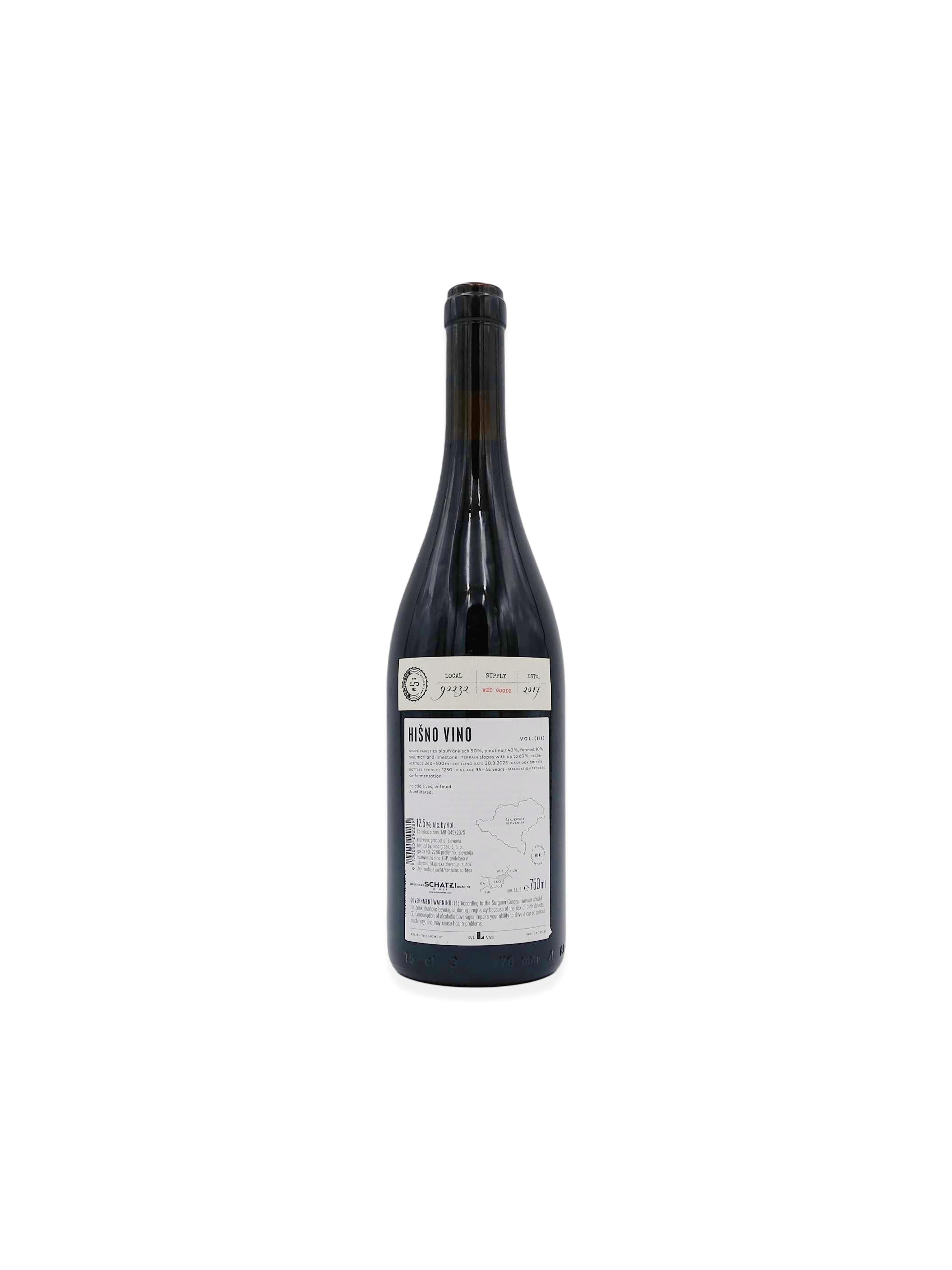 MV Hisno Vino Vol. lll Štajerska 750mL