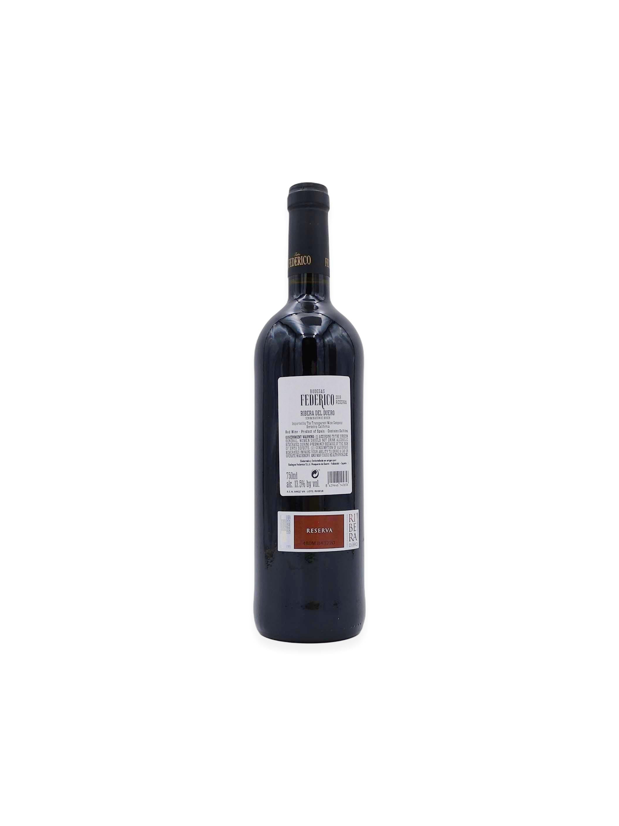 2018 Federico Ribera del Duero Riserva 750mL