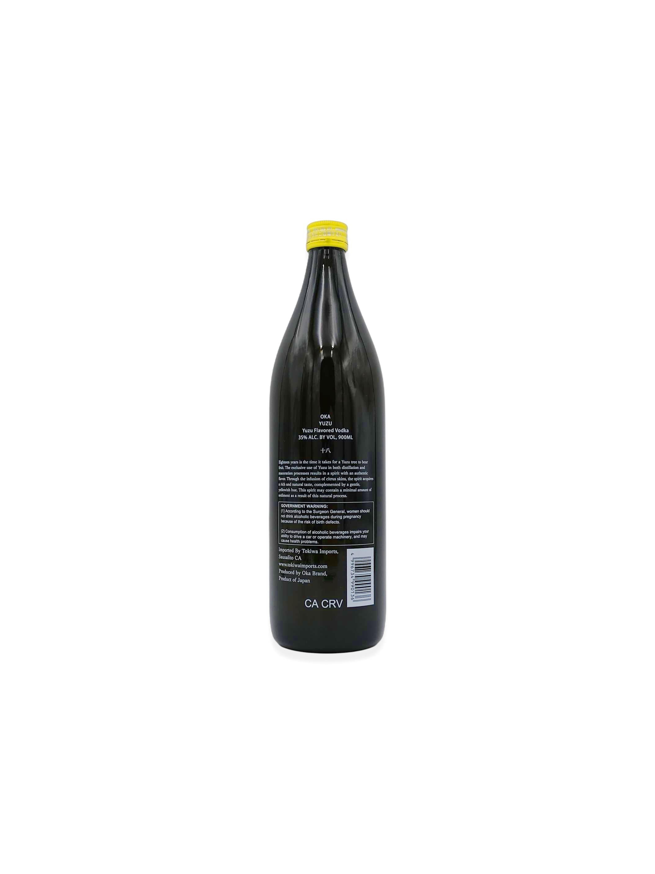 Oka Japanese Rice Yuzu Vodka 900ml