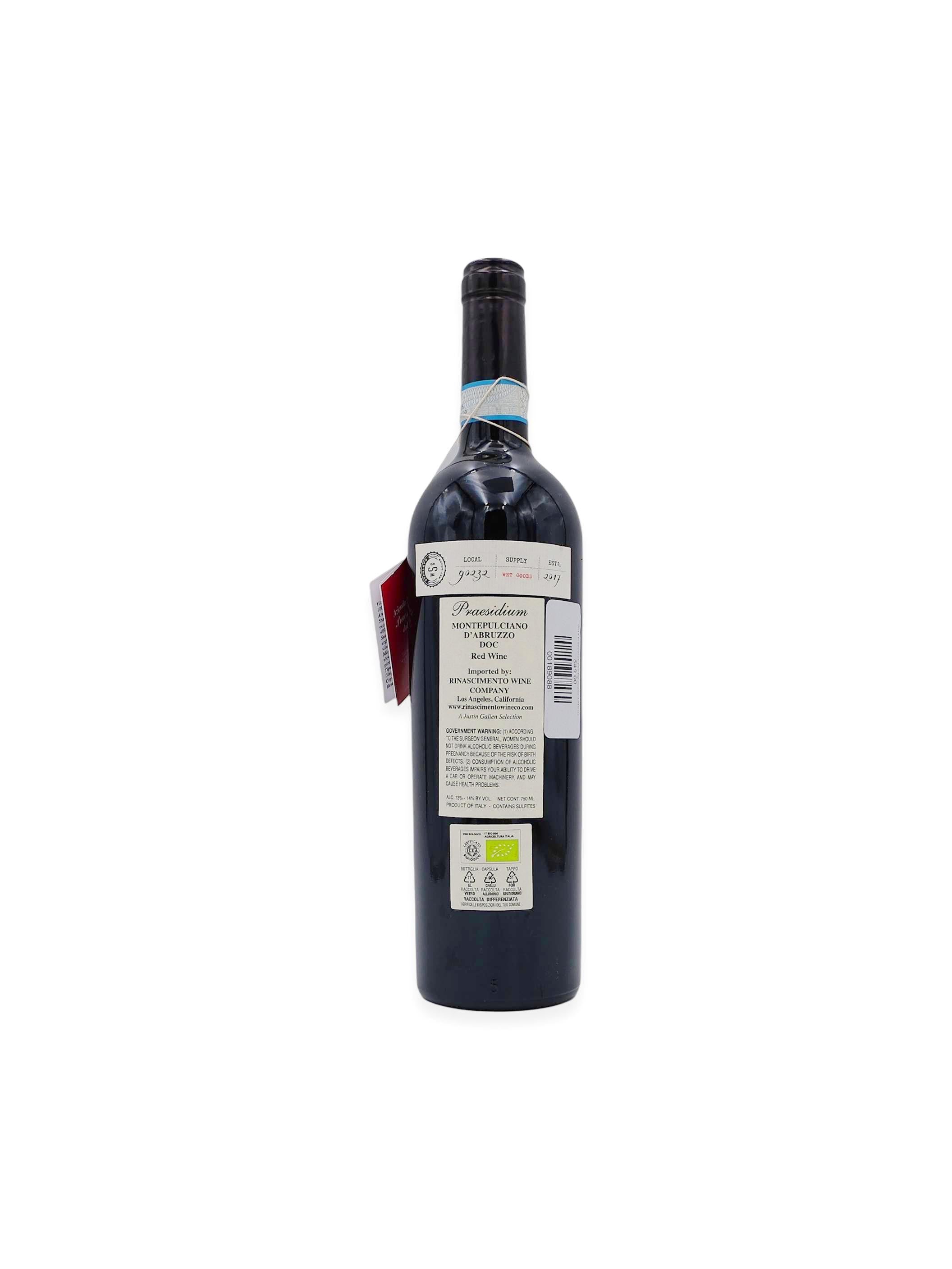 2020 Praesidium Montepulciano d'Abruzzo Riserva 750ml