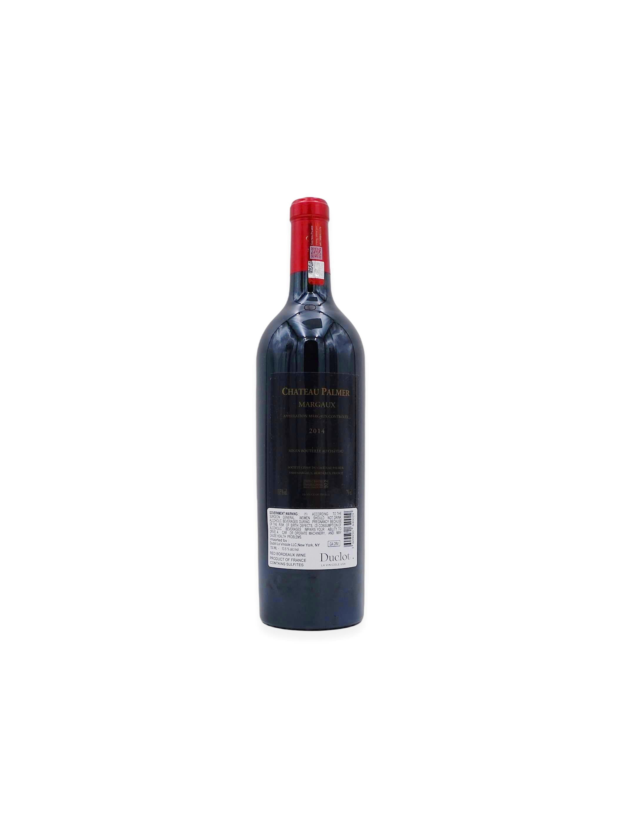 2014 Chateau Palmer 750mL