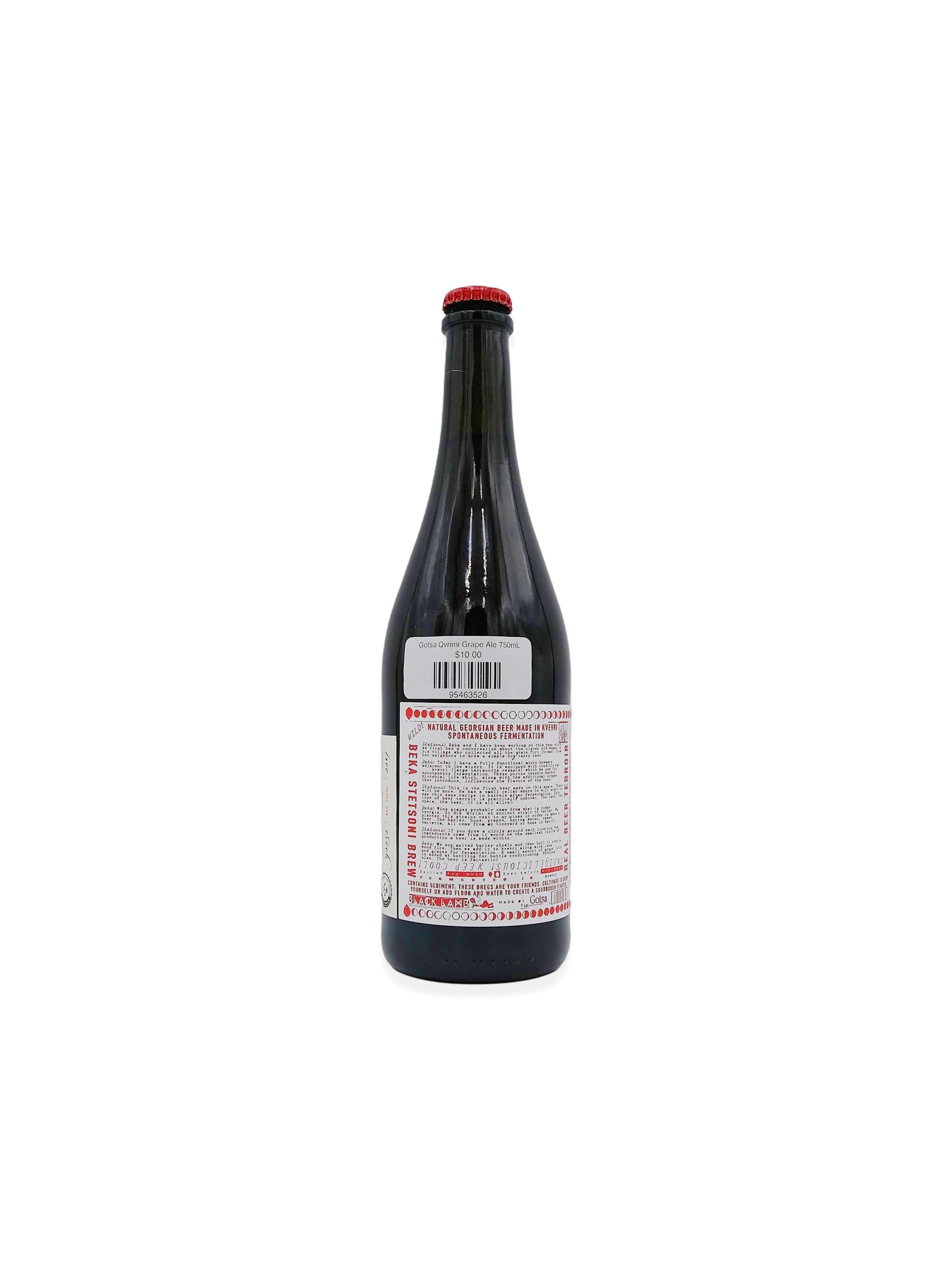 Gotsa Qvrimi Grape Ale 750mL