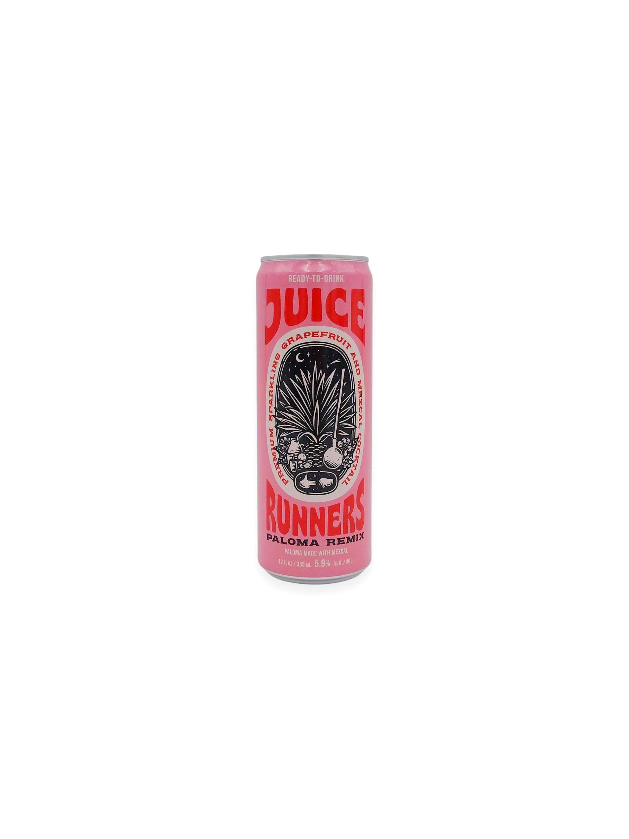 Juice Runners Premium Sparkling Grapefruit & Mezcal Paloma Remix 12oz