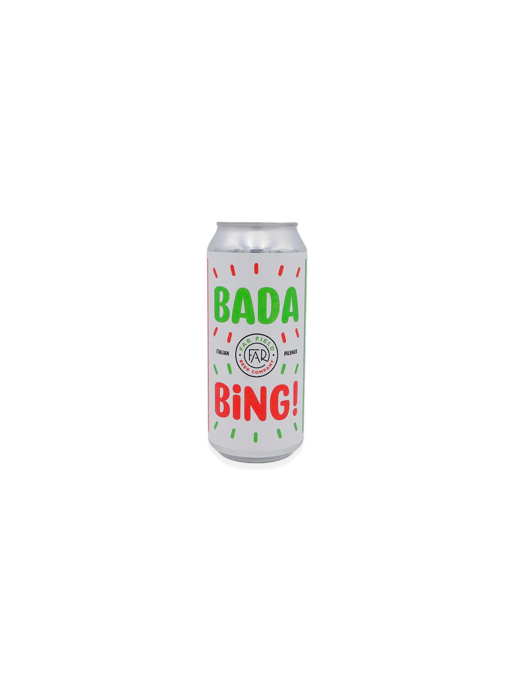 Far Field Beer Co. Bada Bing! Italian Pilsner 16oz