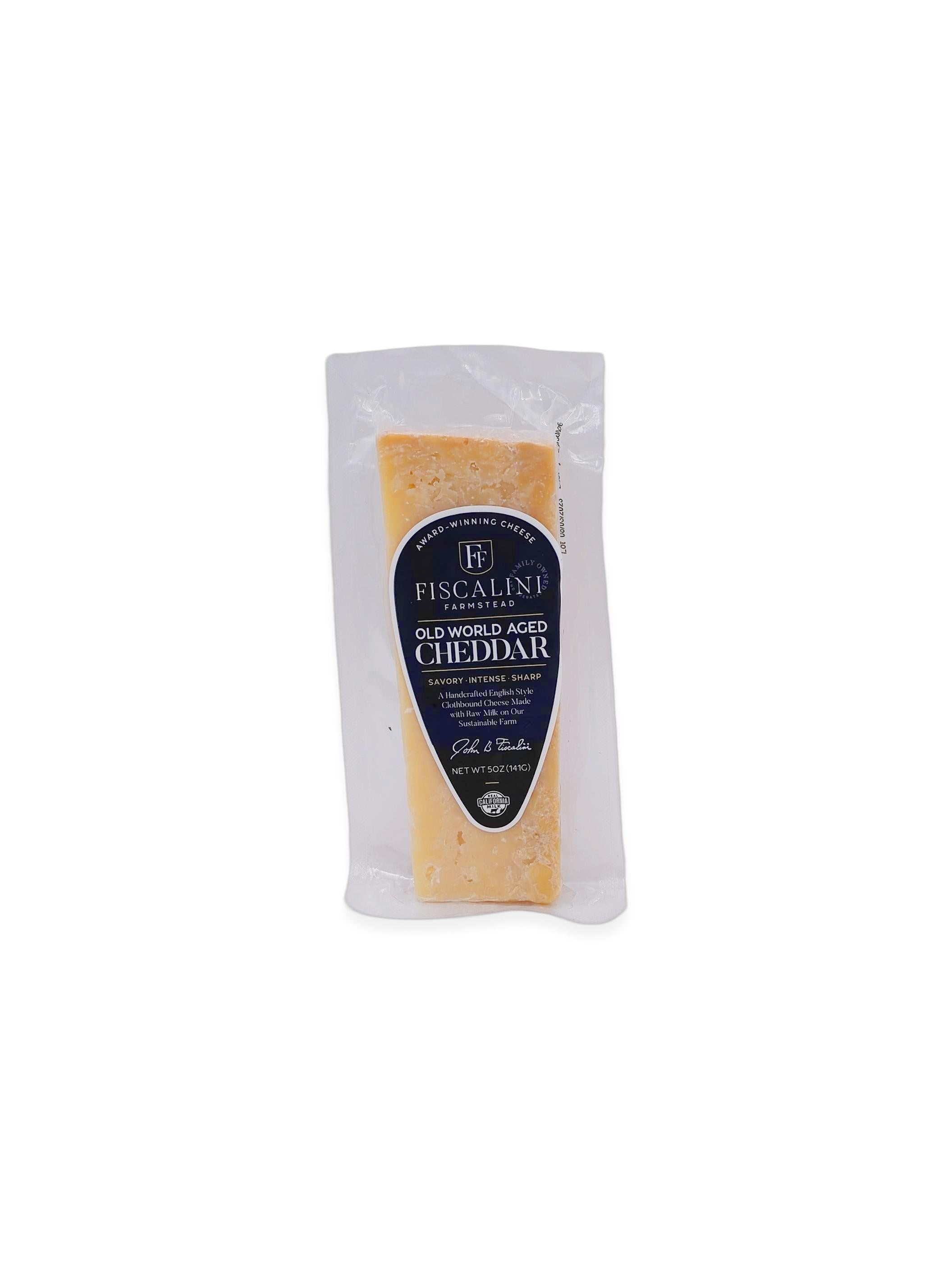 Fiscalini Old World Aged Cheddar 5oz
