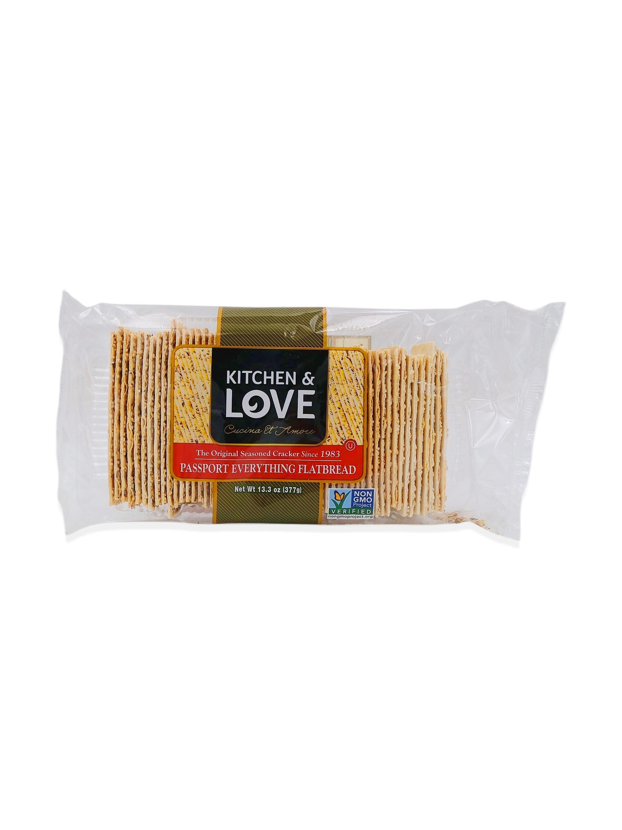 Love & Kitchen Passport Flats Everything Flatbread 377g
