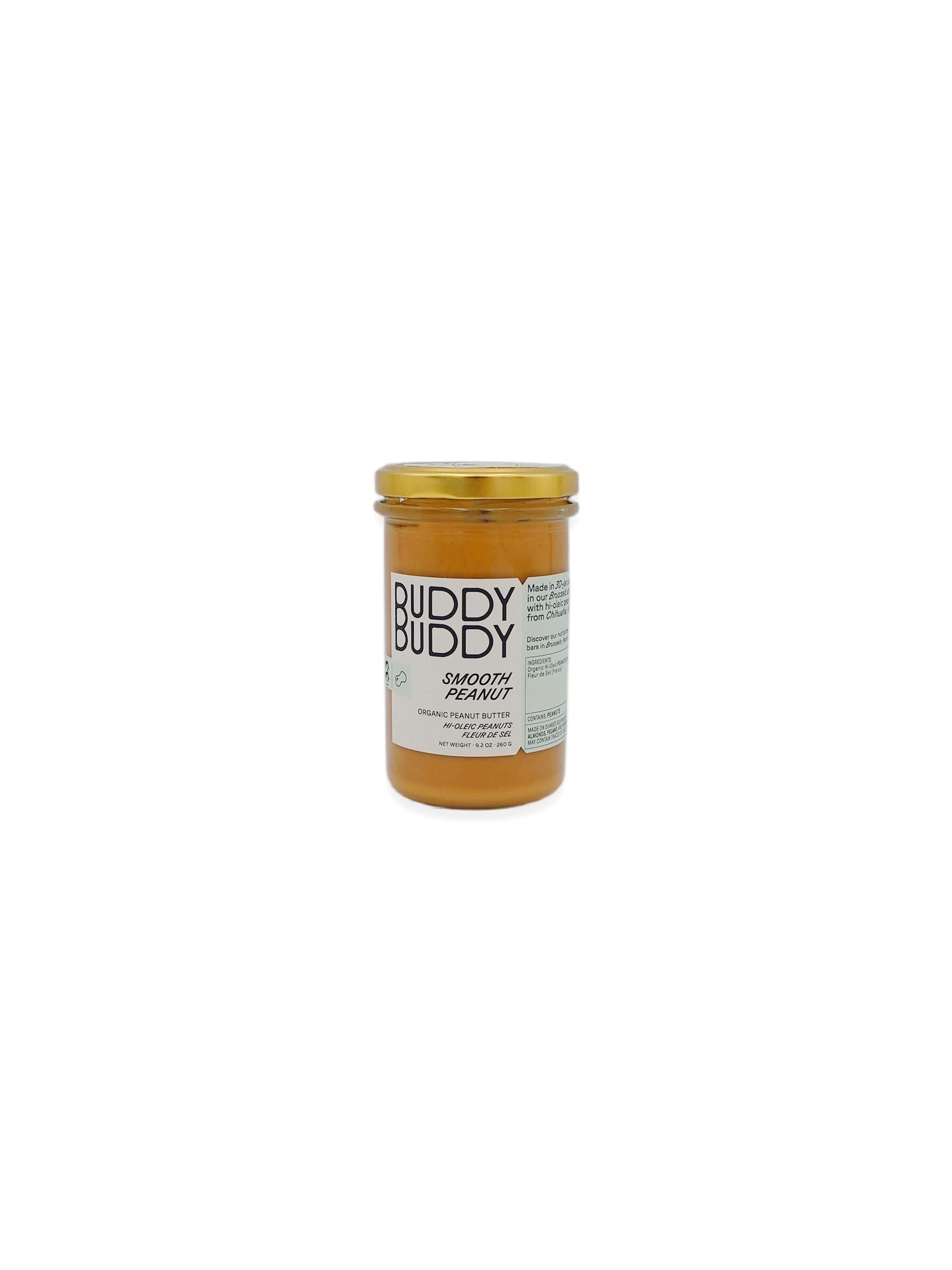 BUDDY BUDDY Organic Smooth Peanut Butter 9.2oz