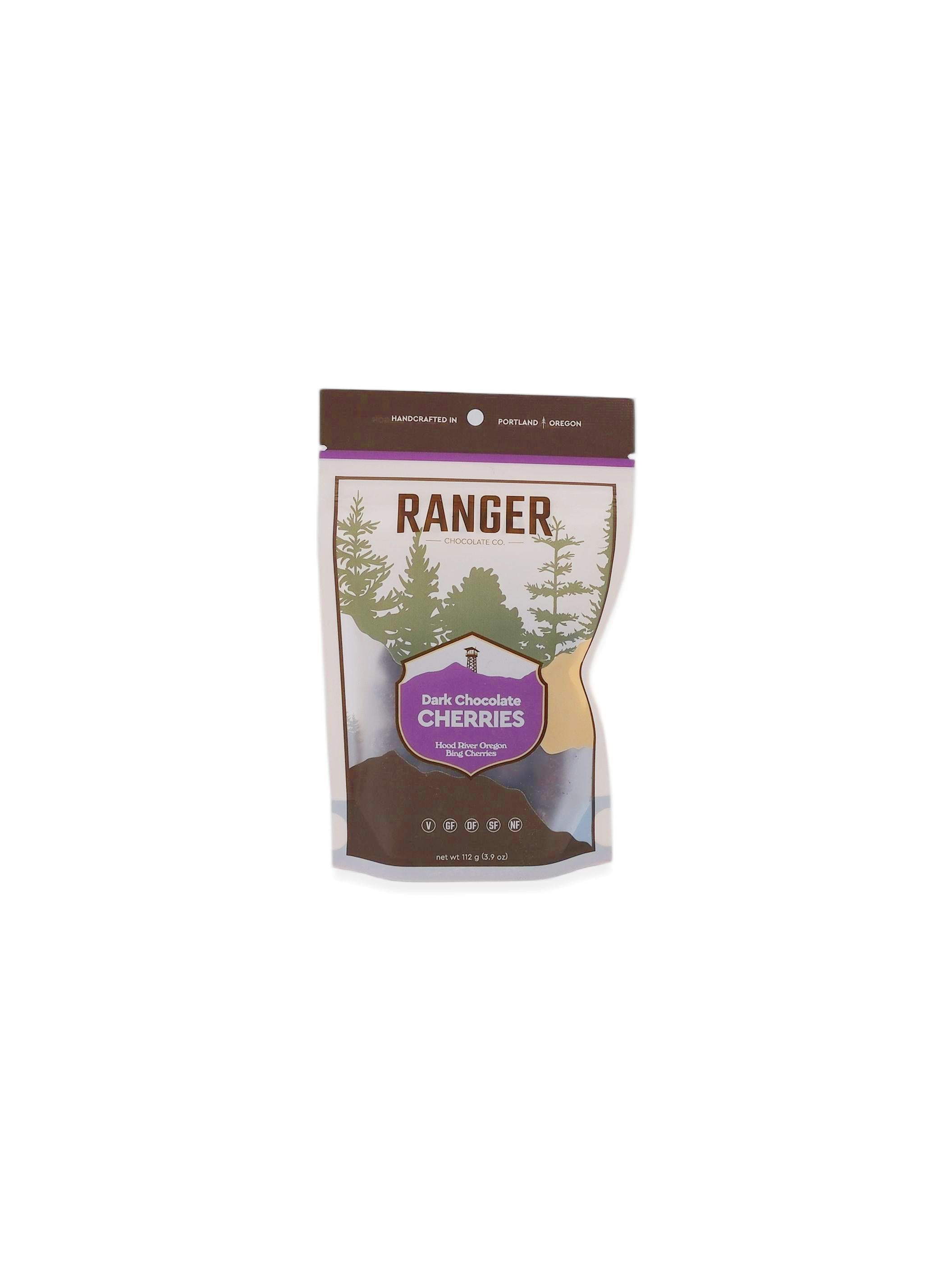 Ranger Dark Chocolate Cherries 3.9oz