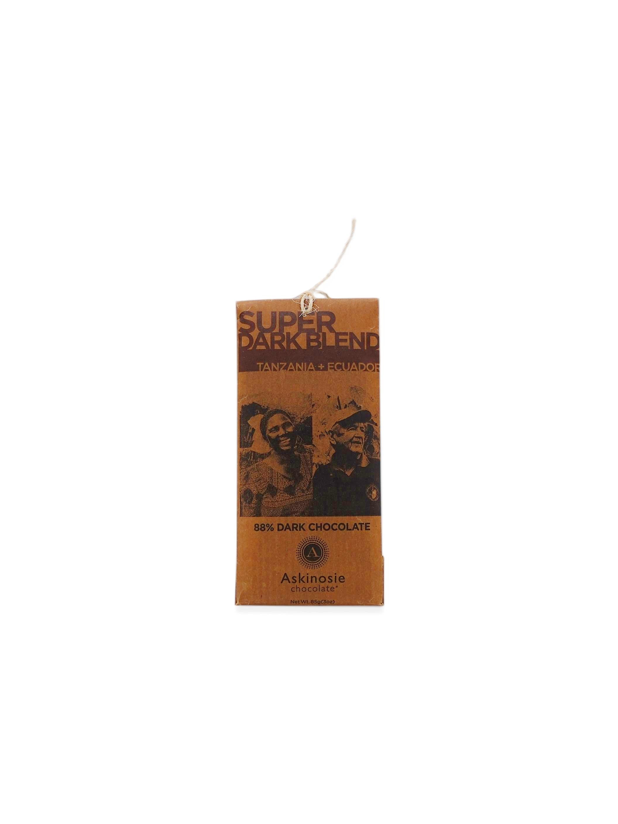 Askinosie 88% Super Dark Blend Chocolate Bar 3oz