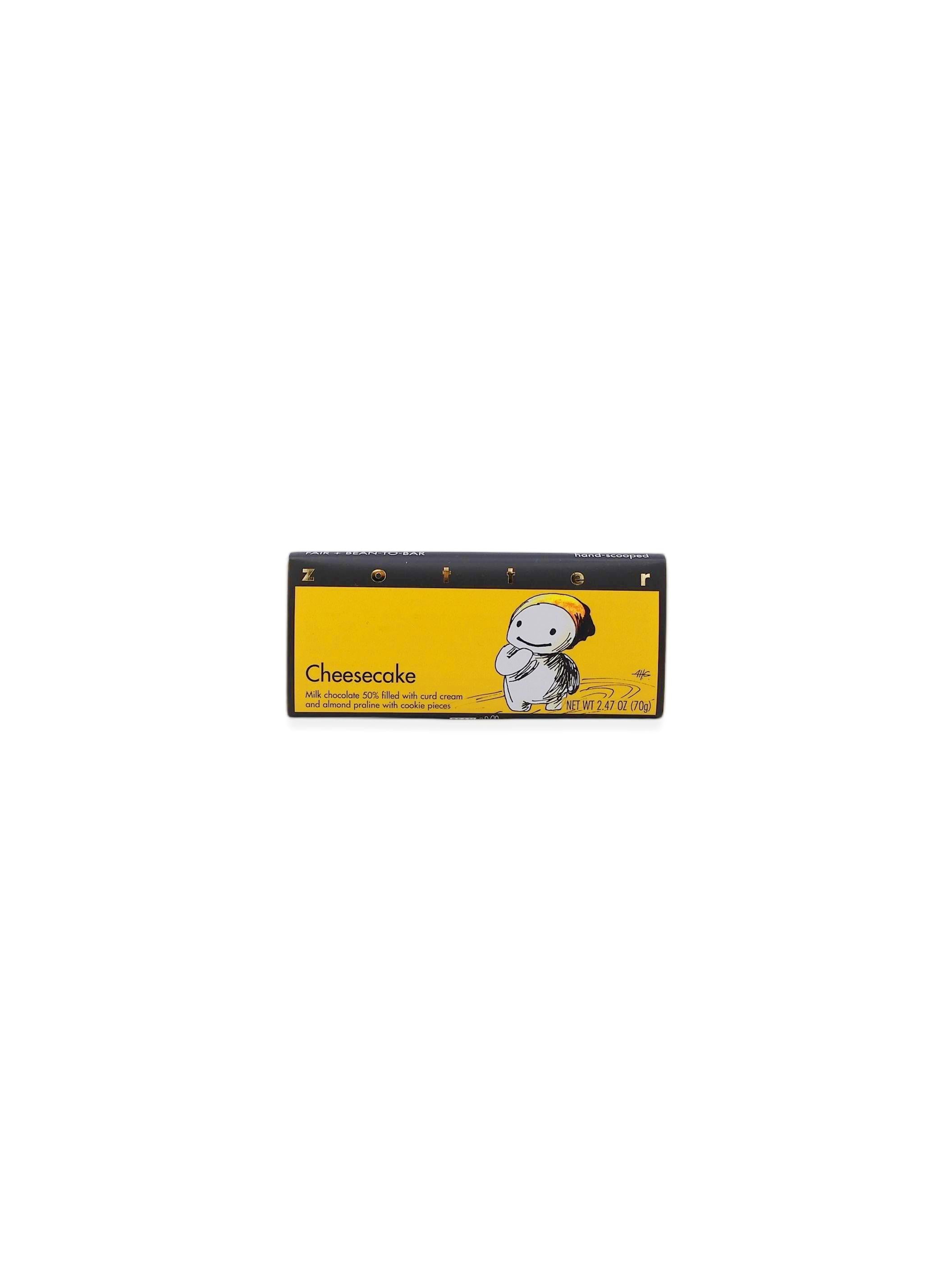 Zotter Chocolates Cheesecake 2.47oz/70g