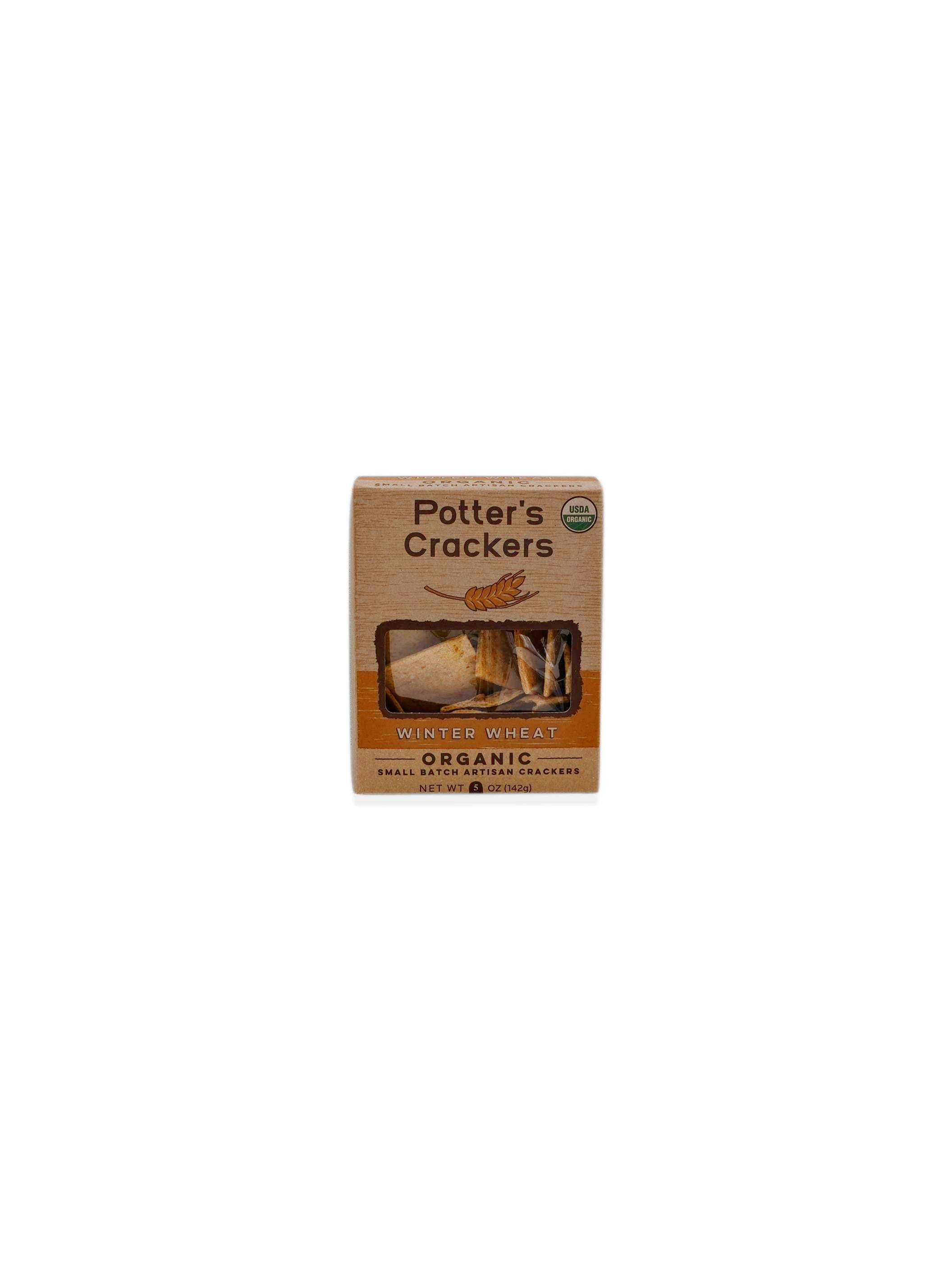 Potter's Crackers - Organic Winter Wheat 5oz/142g