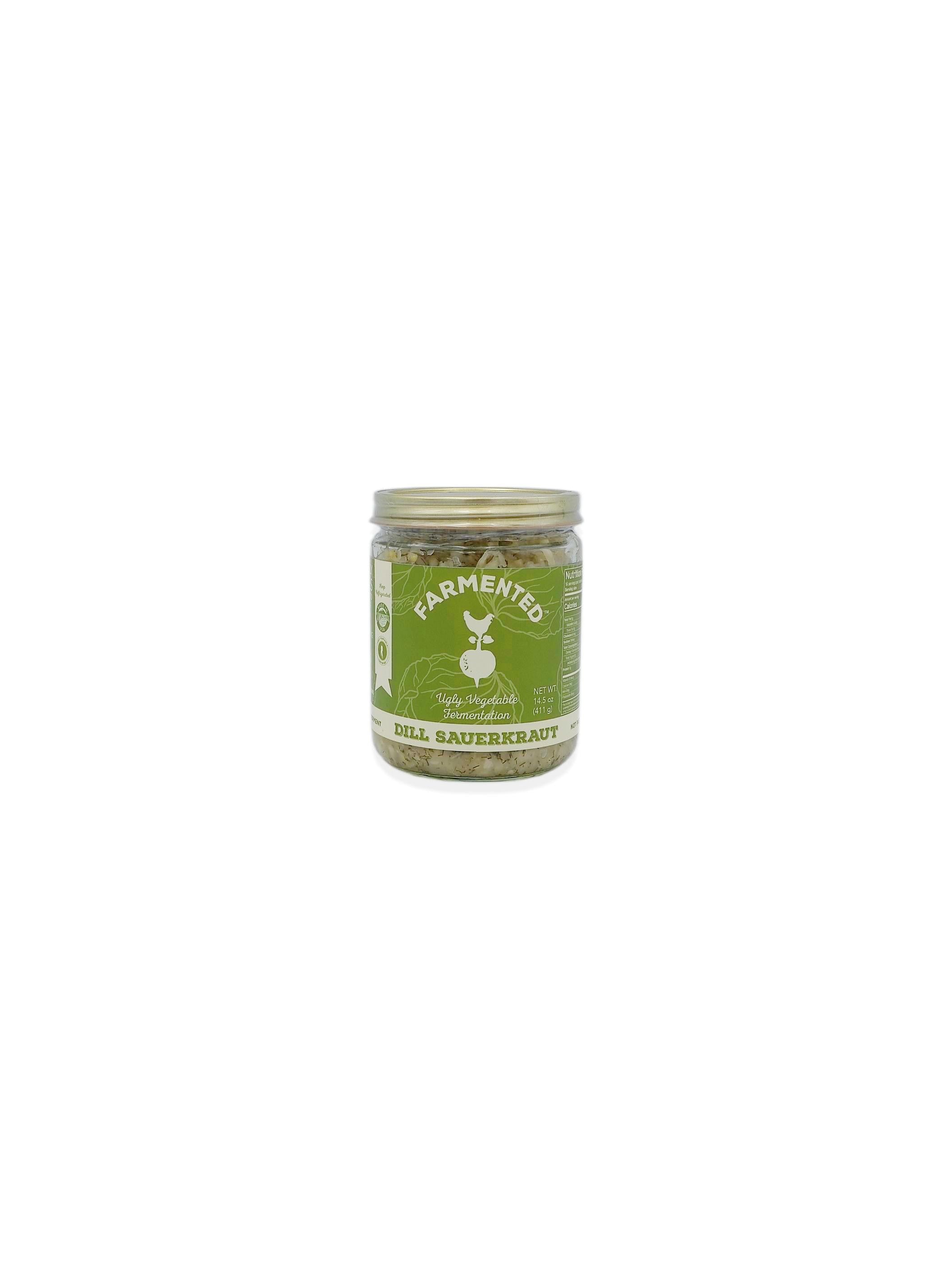 Farmented Dill Sauerkraut 14.5oz/411g