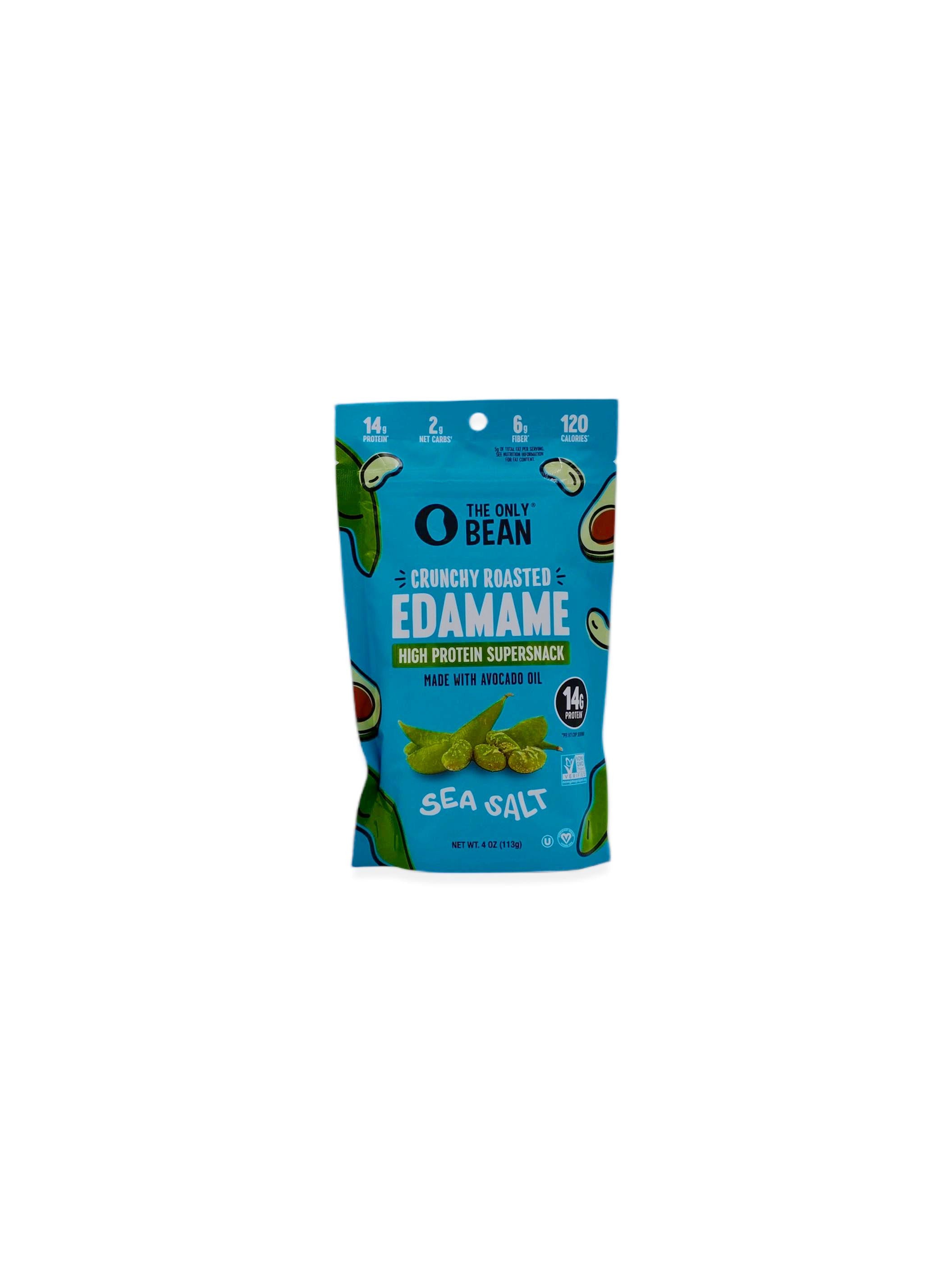 Crunchy Roasted Edamame Sea Salt 4oz/113g
