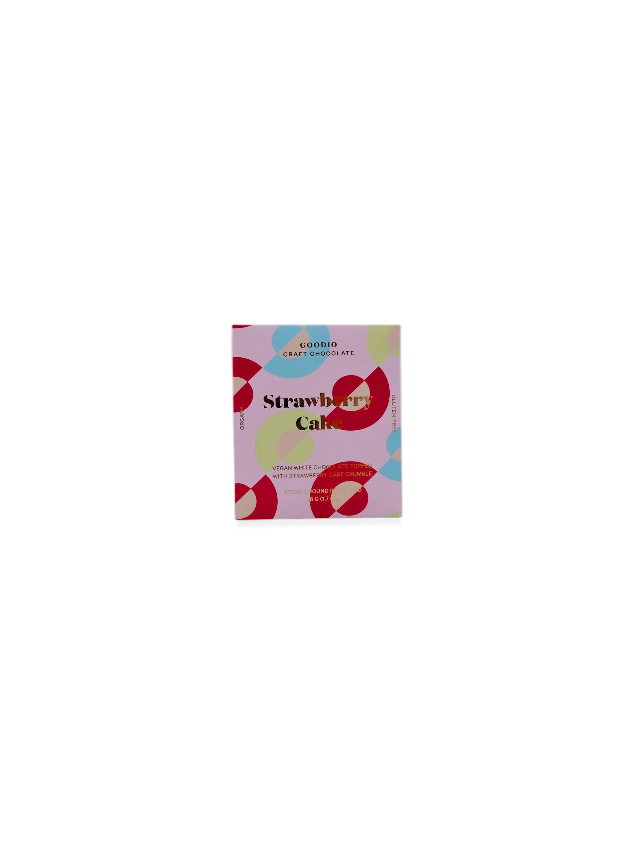 Goodio Organic Strawberry Cake Gluten Free Chocolate