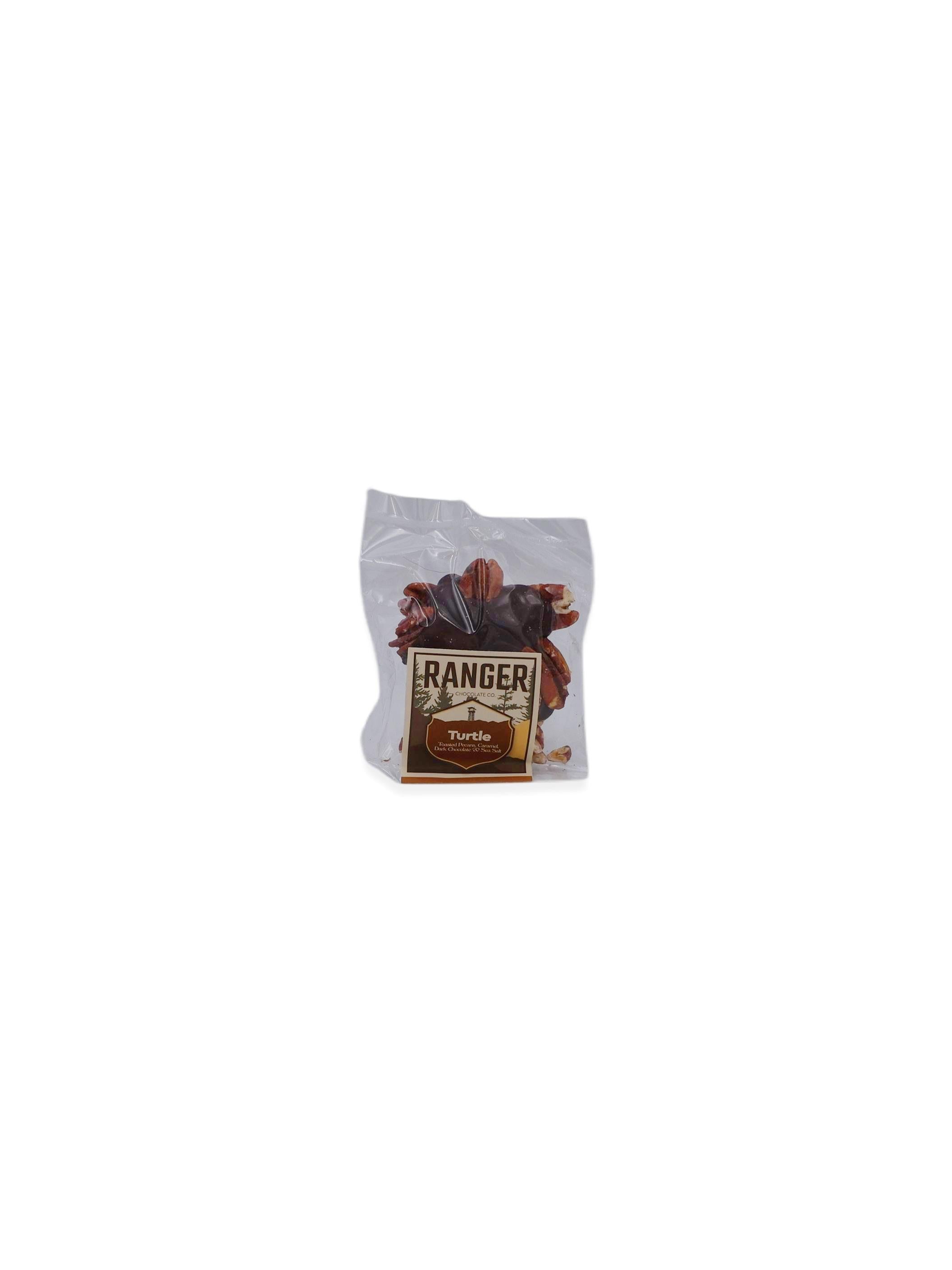 Ranger Dark Chocolate 'Turtle' with Toasted Pecans & Sea Salt 47g