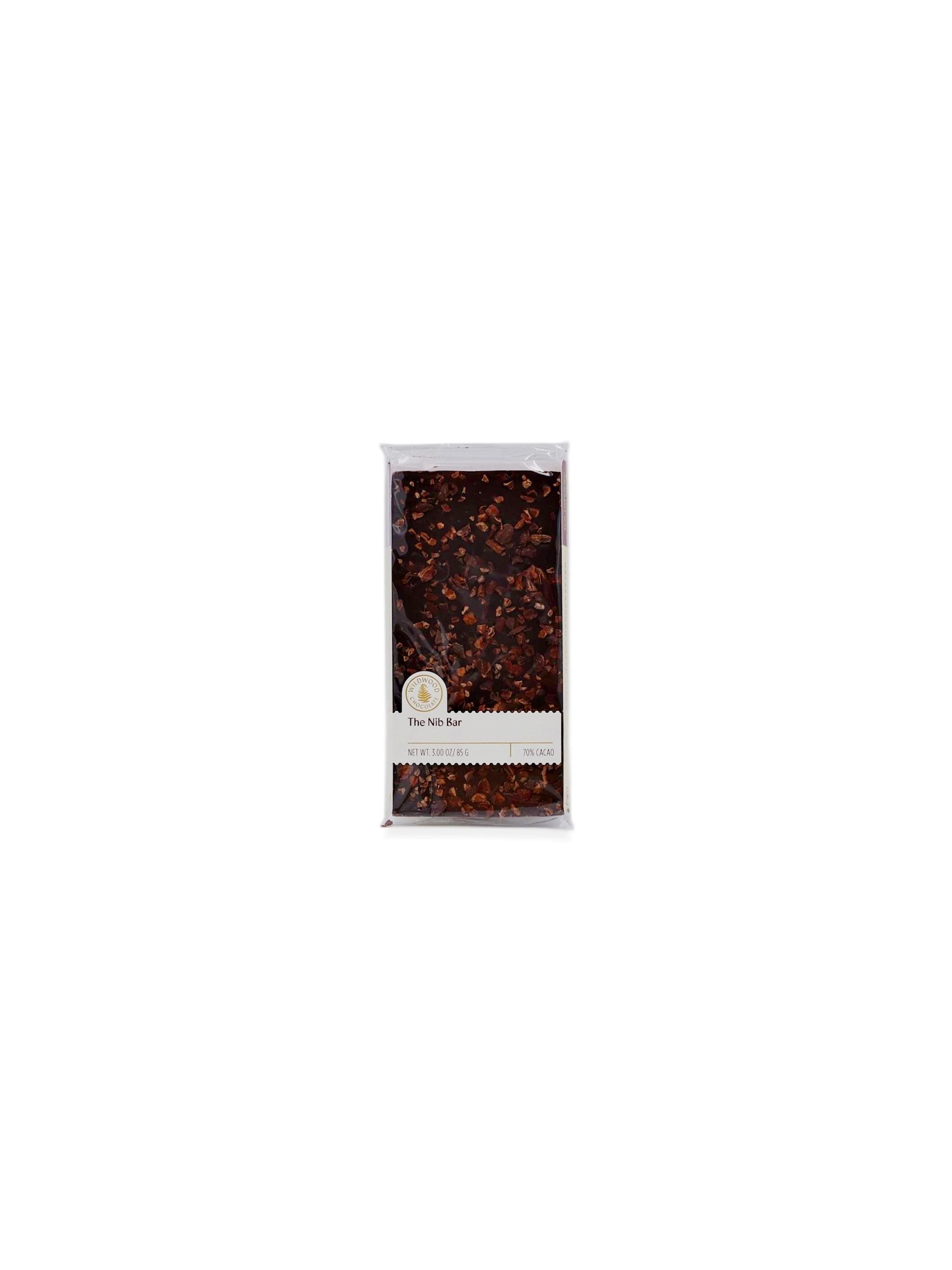 Wildwood Chocolate The Nib Bar 3oz/85g